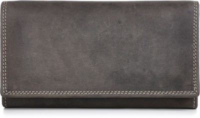 Charlene Leather Wallet - Taupe