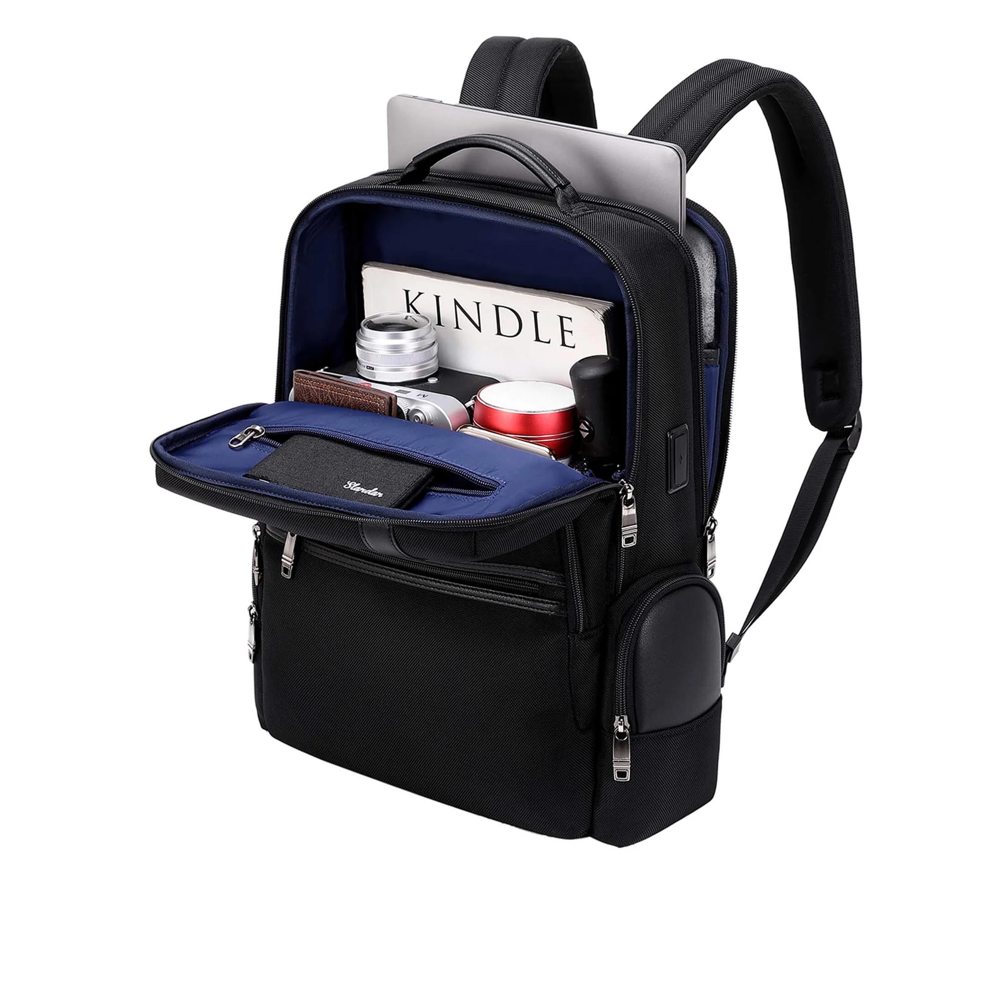 Urban 005 Large Laptop Business Backpack - Black