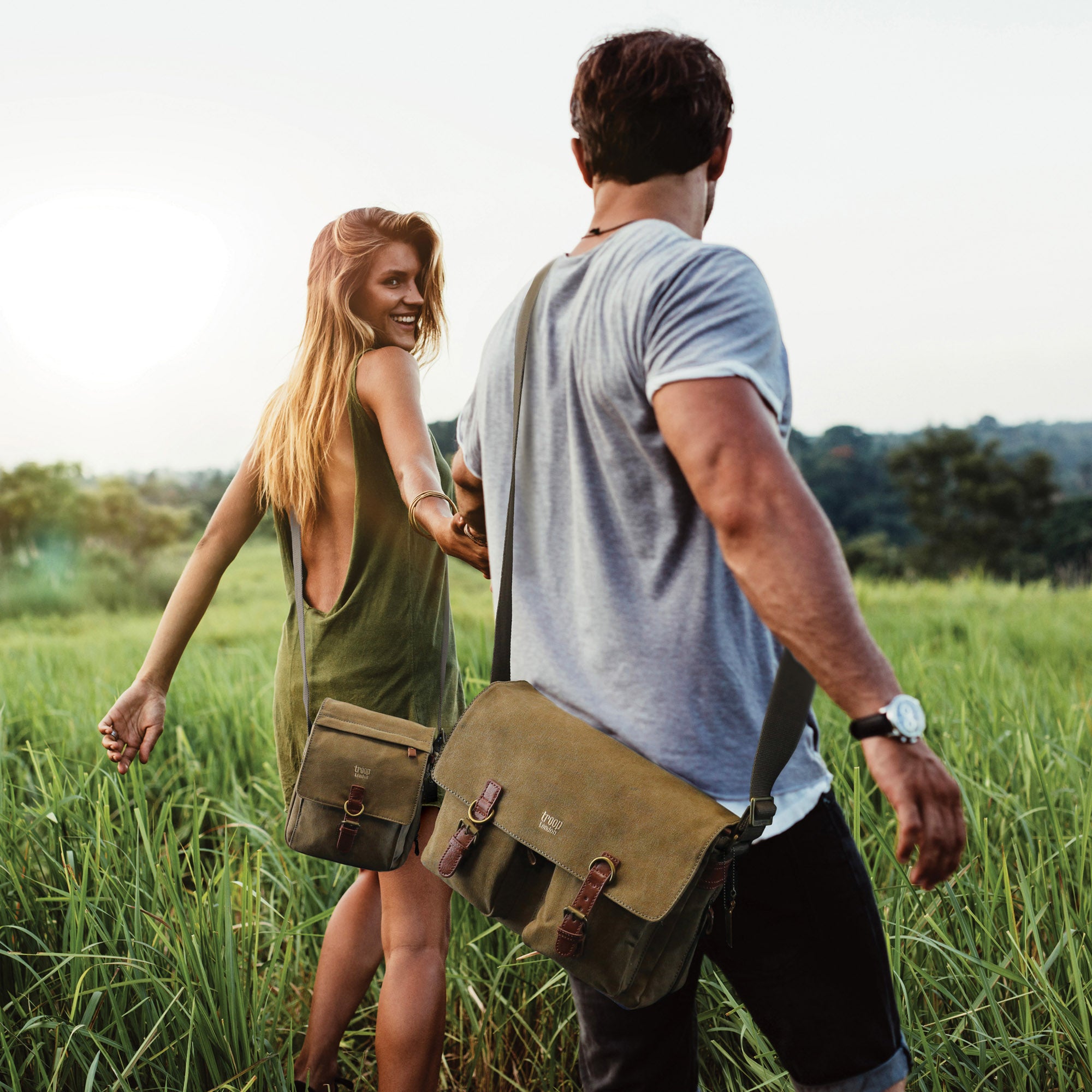 Classic 210 Satchel Bag - Khaki