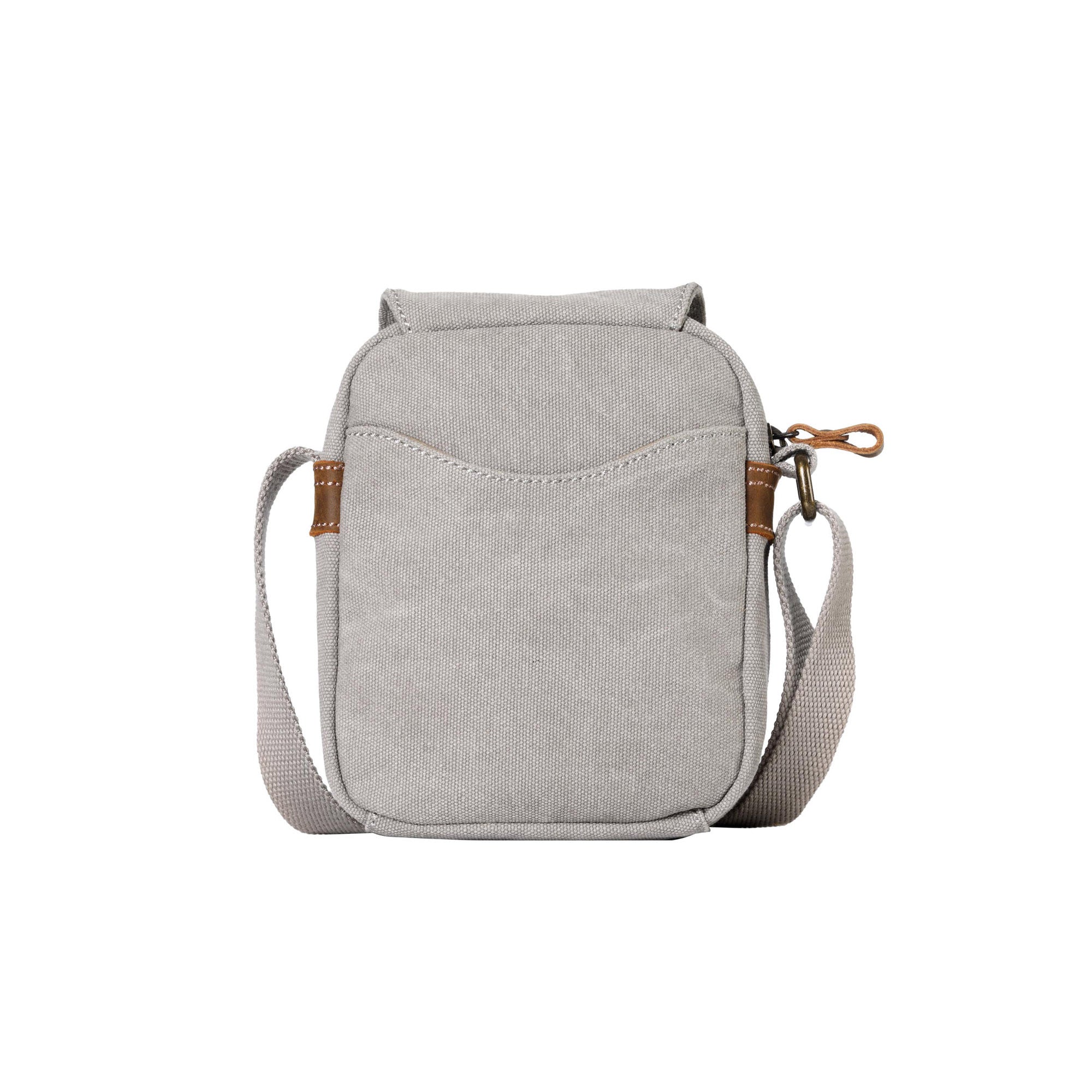 Classic 213 Small Flap Front Cross Body Bag - Ash Grey