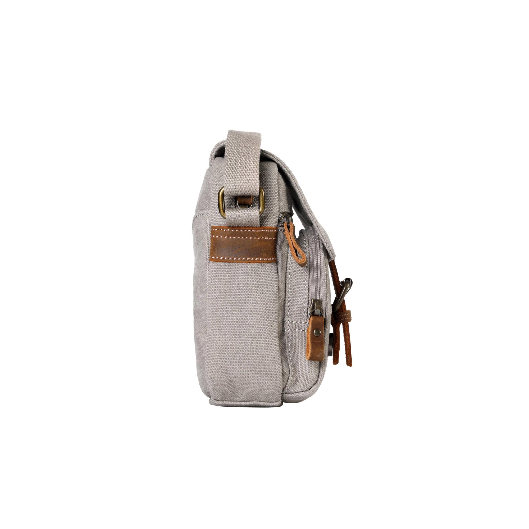Classic 213 Small Flap Front Cross Body Bag - Ash Grey