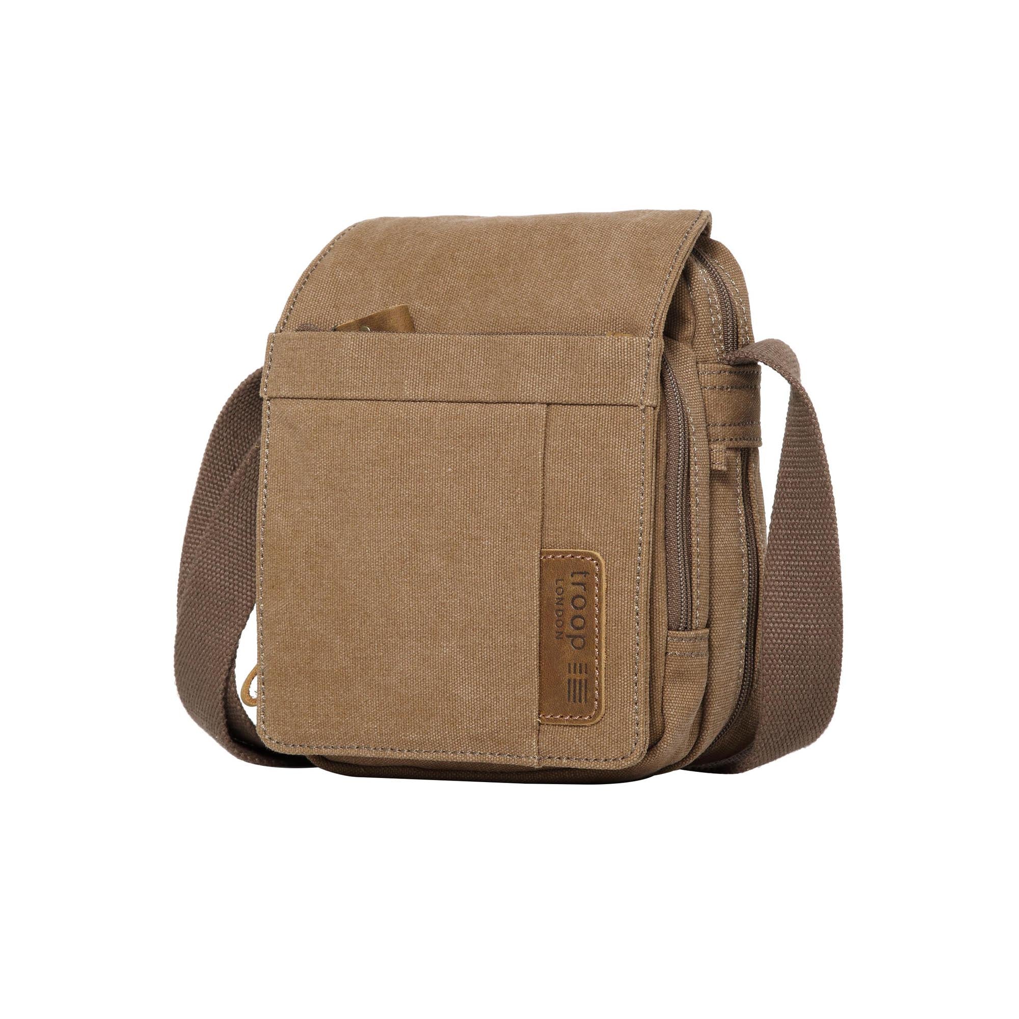 Classic 220 Small Flap Front Body Bag - Brown