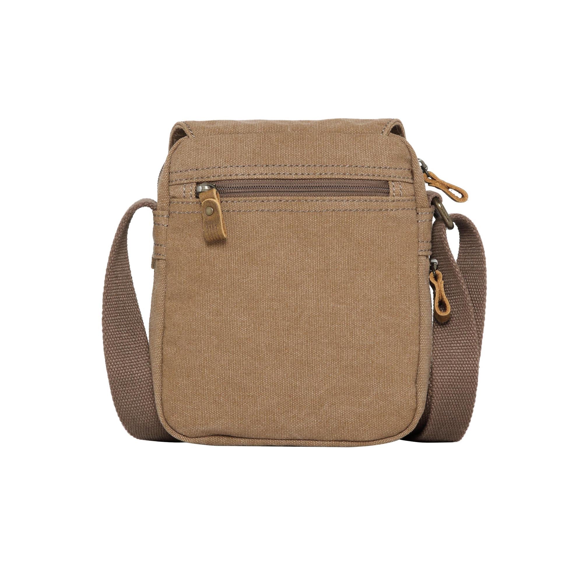 Classic 220 Small Flap Front Body Bag - Brown