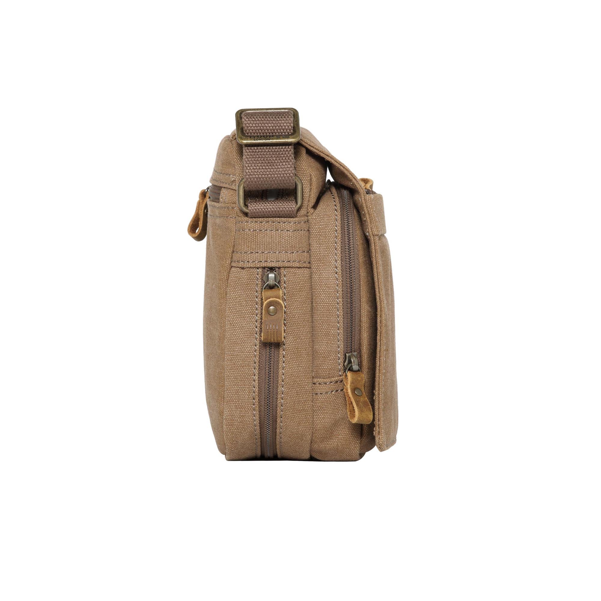 Classic 220 Small Flap Front Body Bag - Brown
