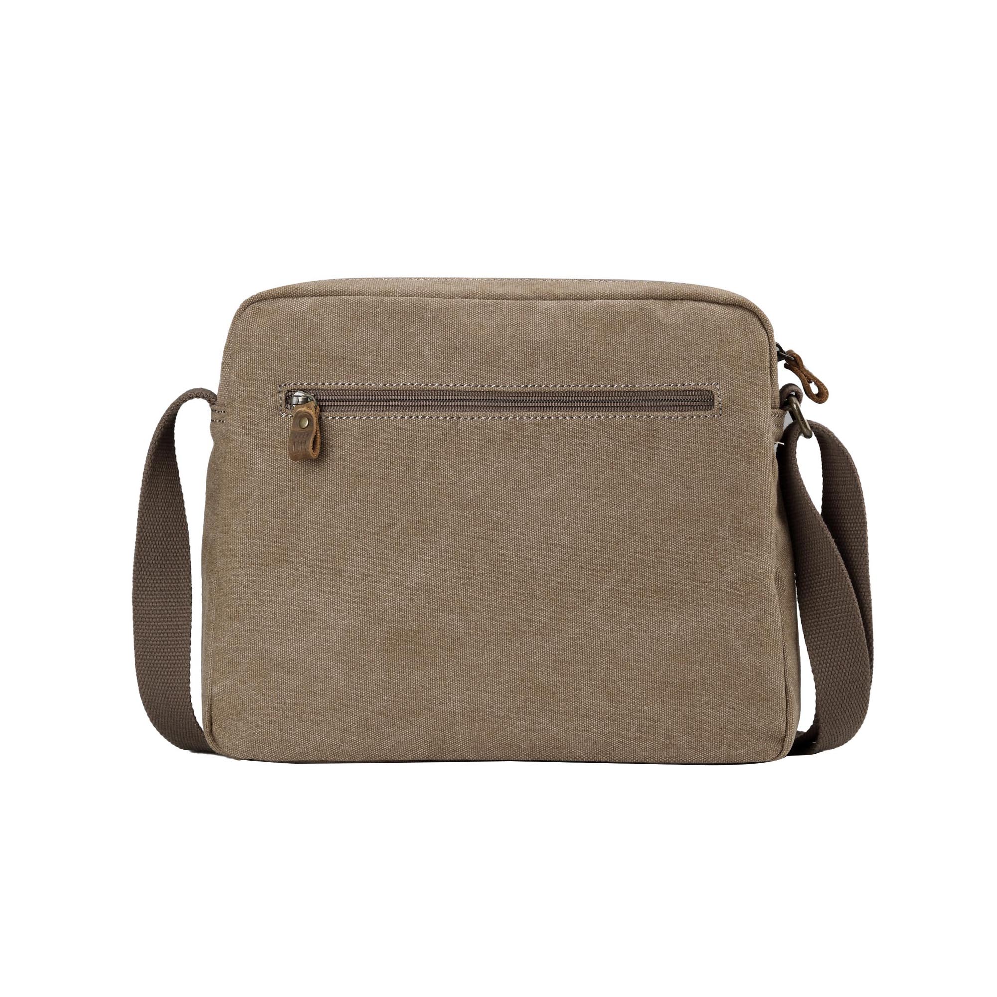 Classic 234 Zip Top Satchel - Brown