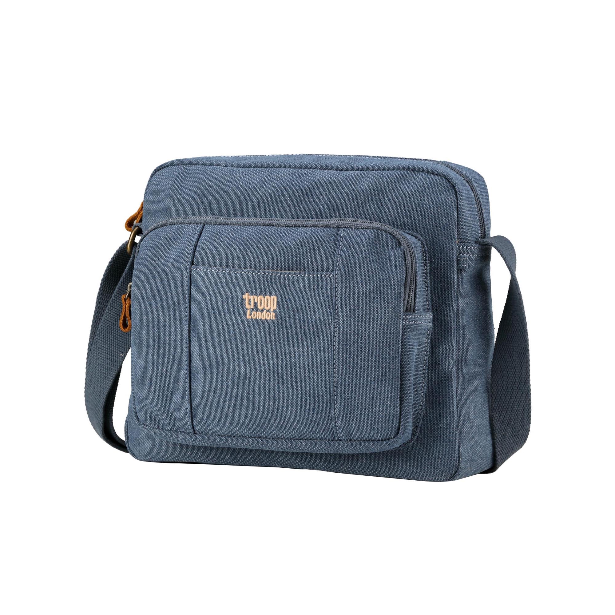 Classic 234 Zip Top Satchel - Blue