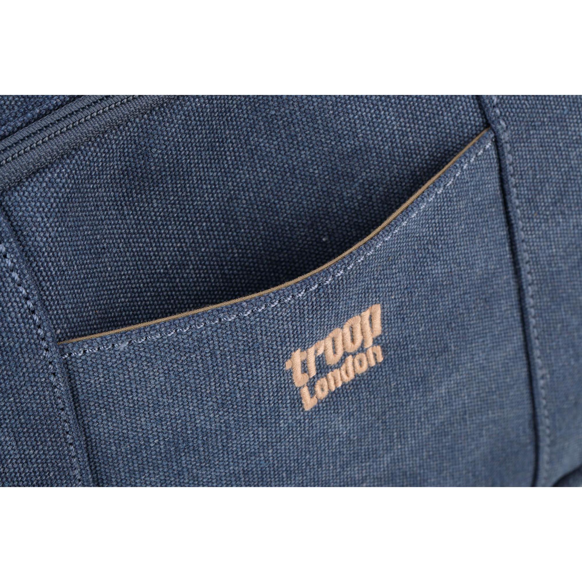 Classic 234 Zip Top Satchel - Blue