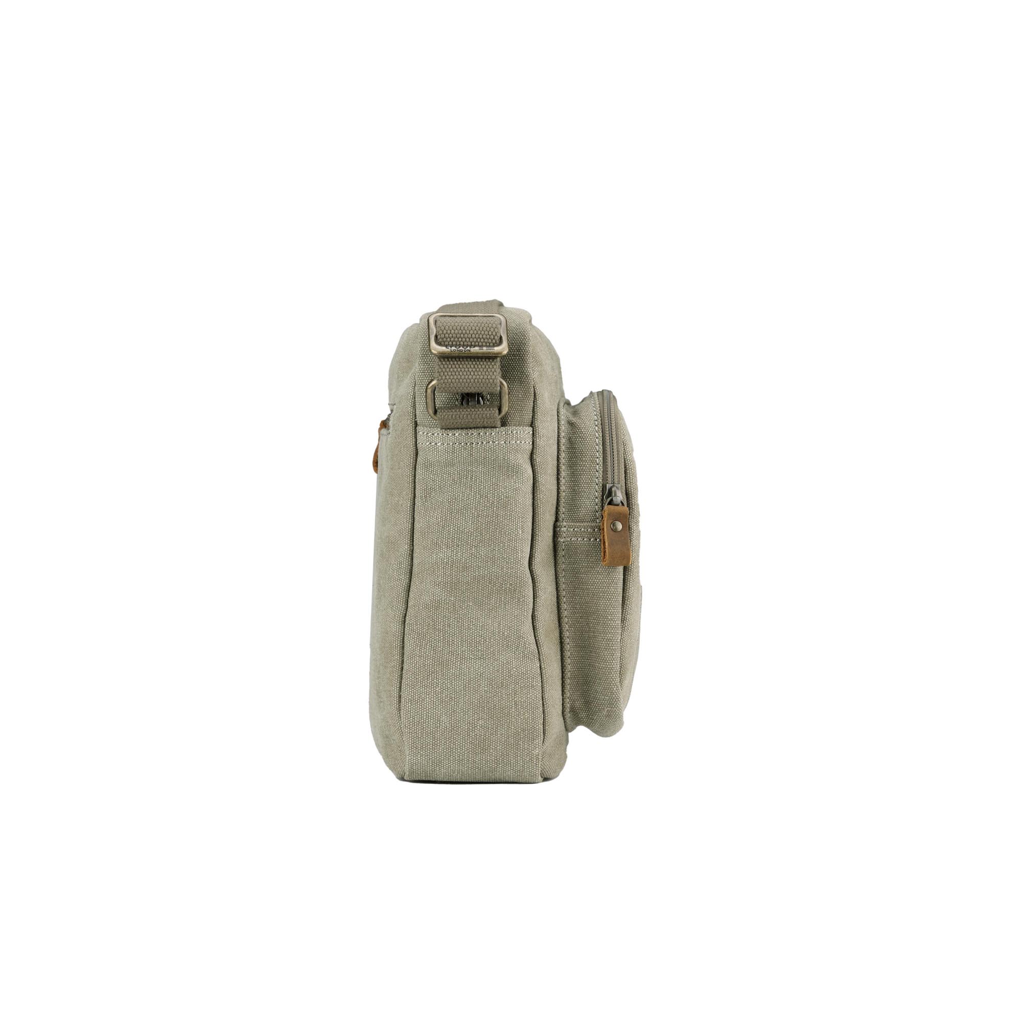 Classic 234 Zip Top Satchel - Khaki