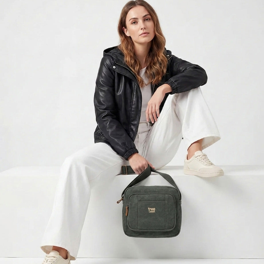 Classic 235 Zip Top Small Satchel - Burgundy