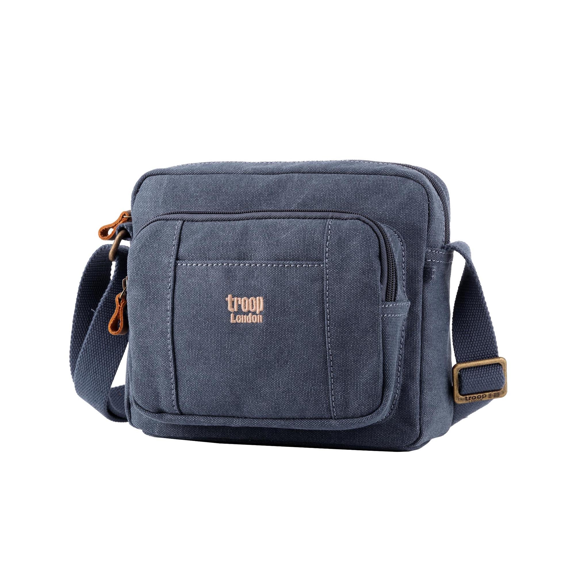 Classic 235 Zip Top Small Satchel - Blue
