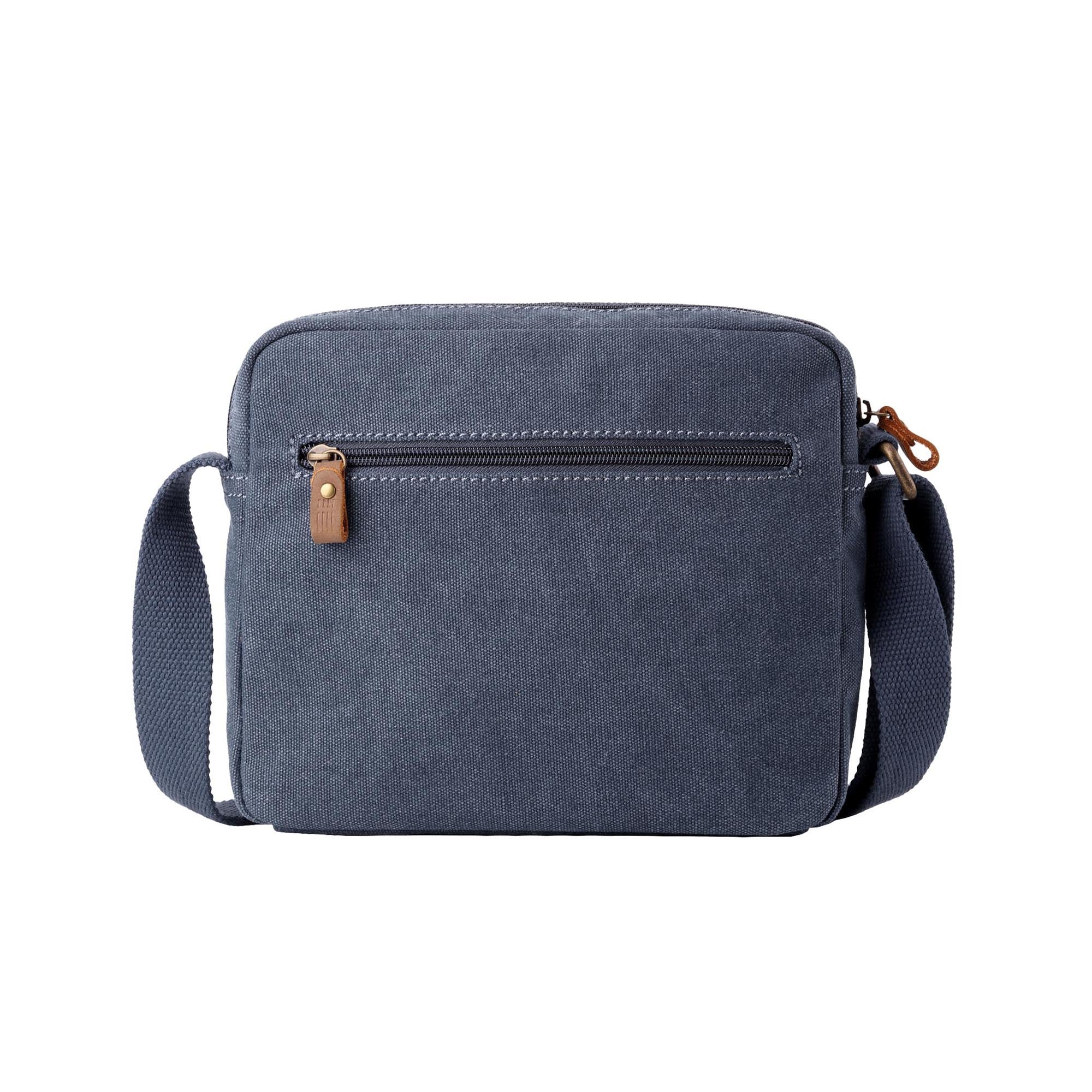 Classic 235 Zip Top Small Satchel - Blue