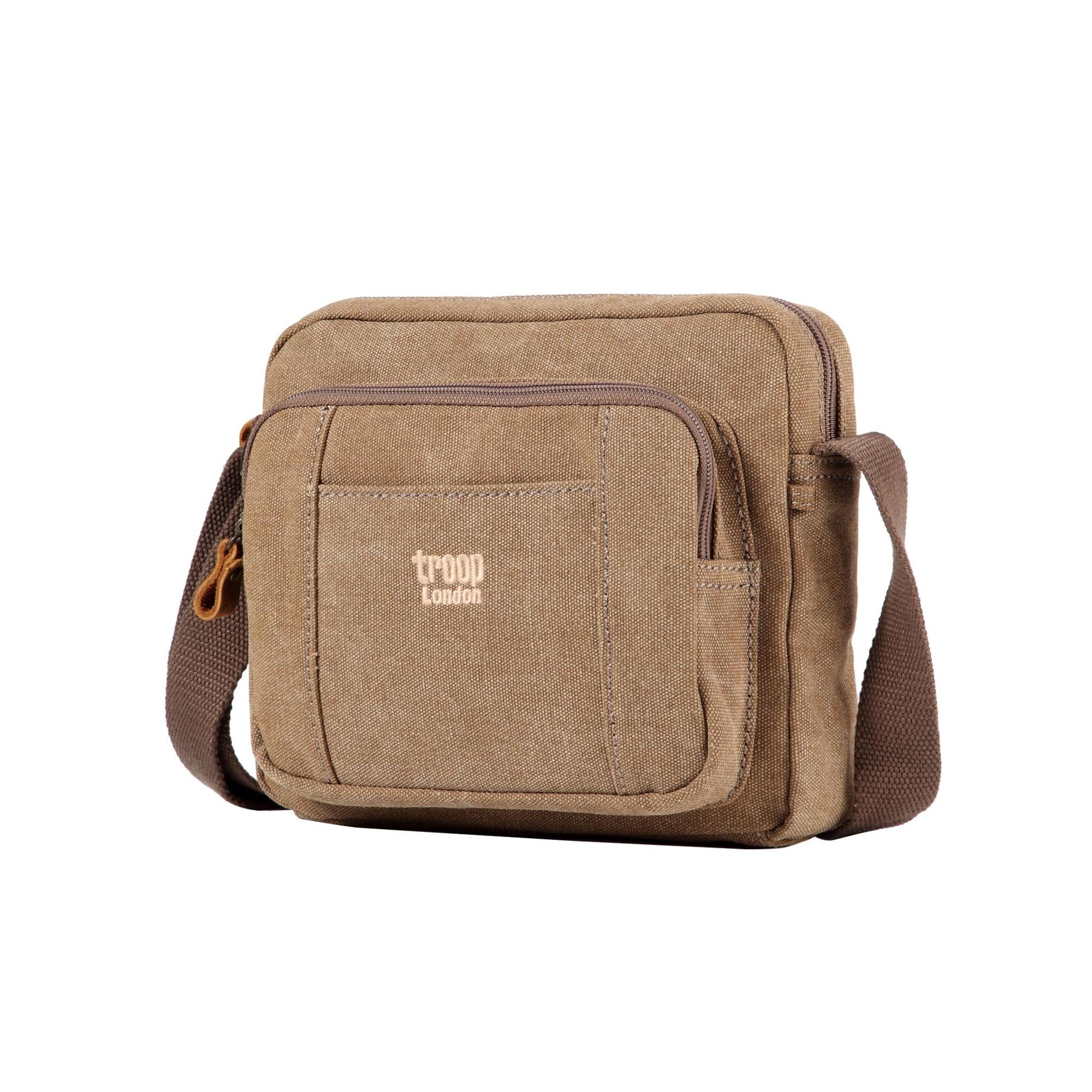 Classic 235 Zip Top Small Satchel – Brown