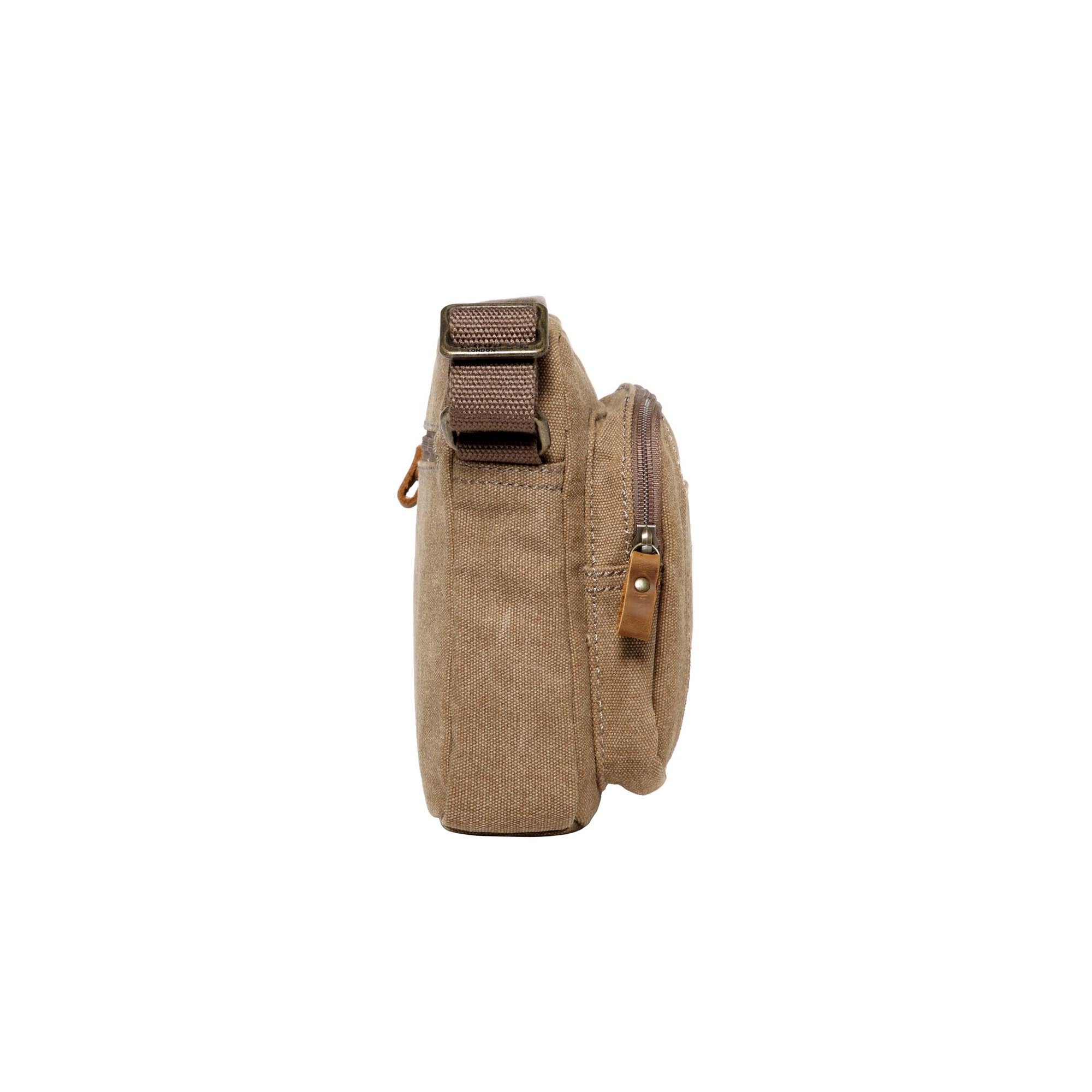 Classic 235 Zip Top Small Satchel – Brown