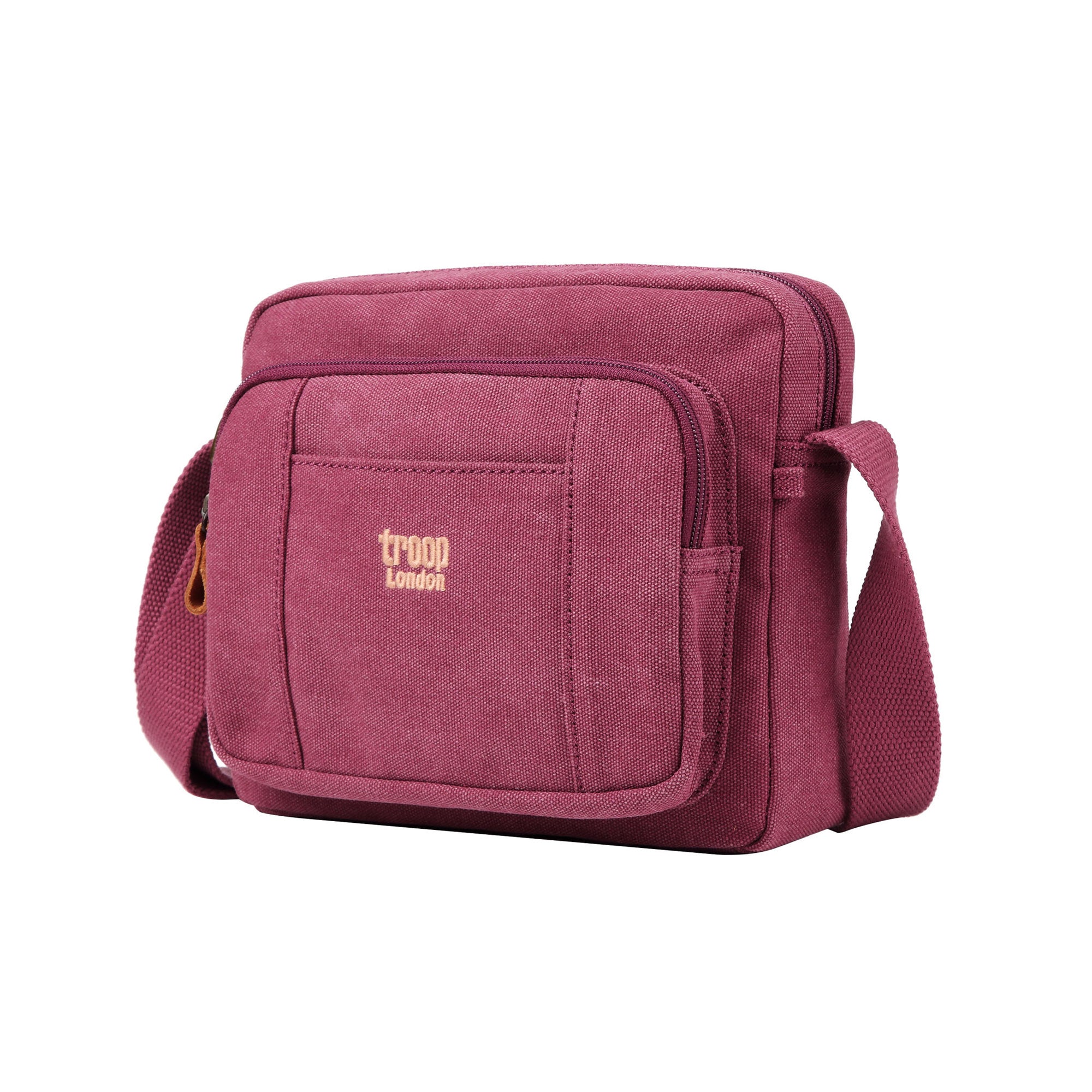 Classic 235 Zip Top Small Satchel - Burgundy