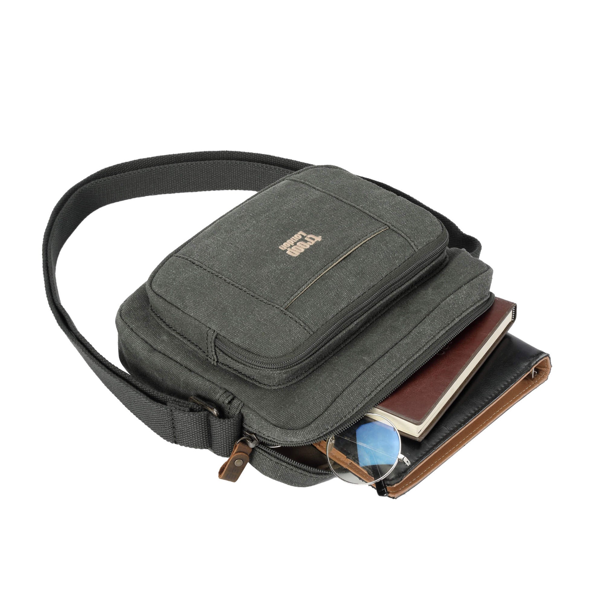 Classic 235 Zip Top Small Satchel - Green