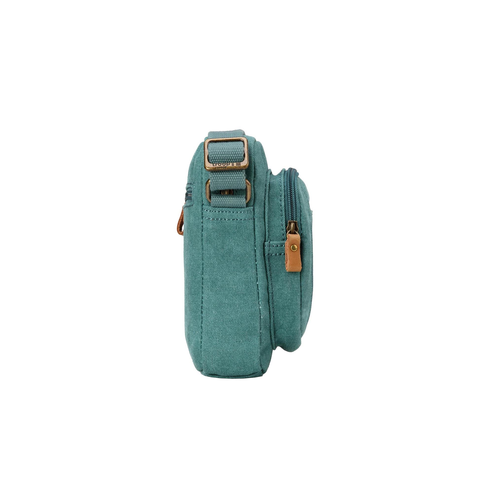 Classic 235 Zip Top Small Satchel - Turquoise