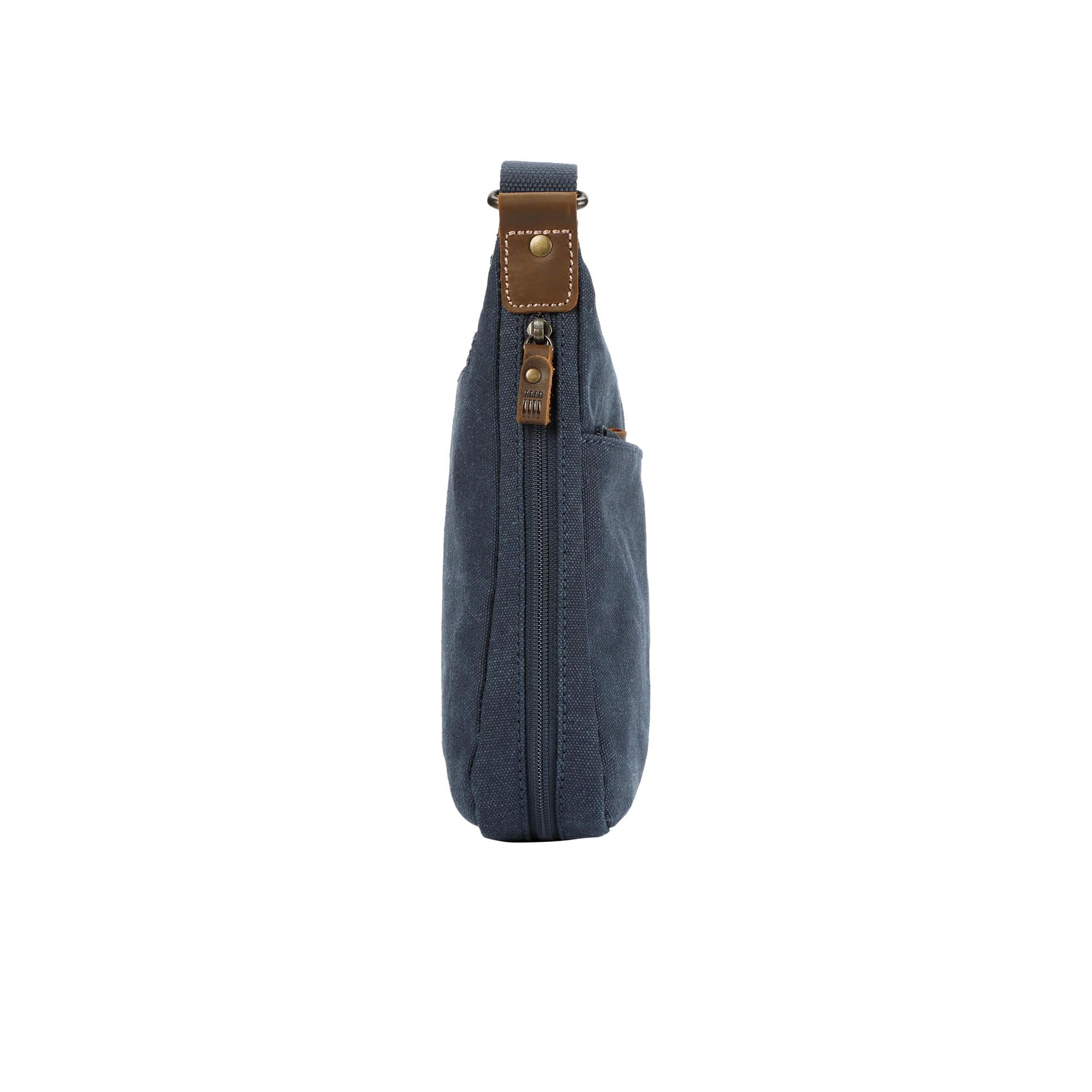 Classic 237 Small Zip Top Shoulder Bag - Denim