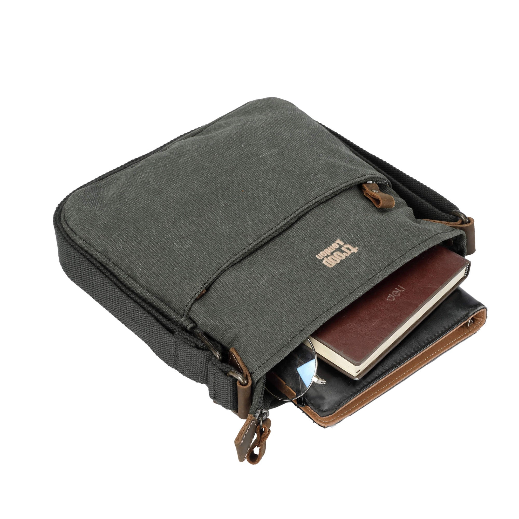 Classic 237 Small Zip Top Shoulder Bag - Green