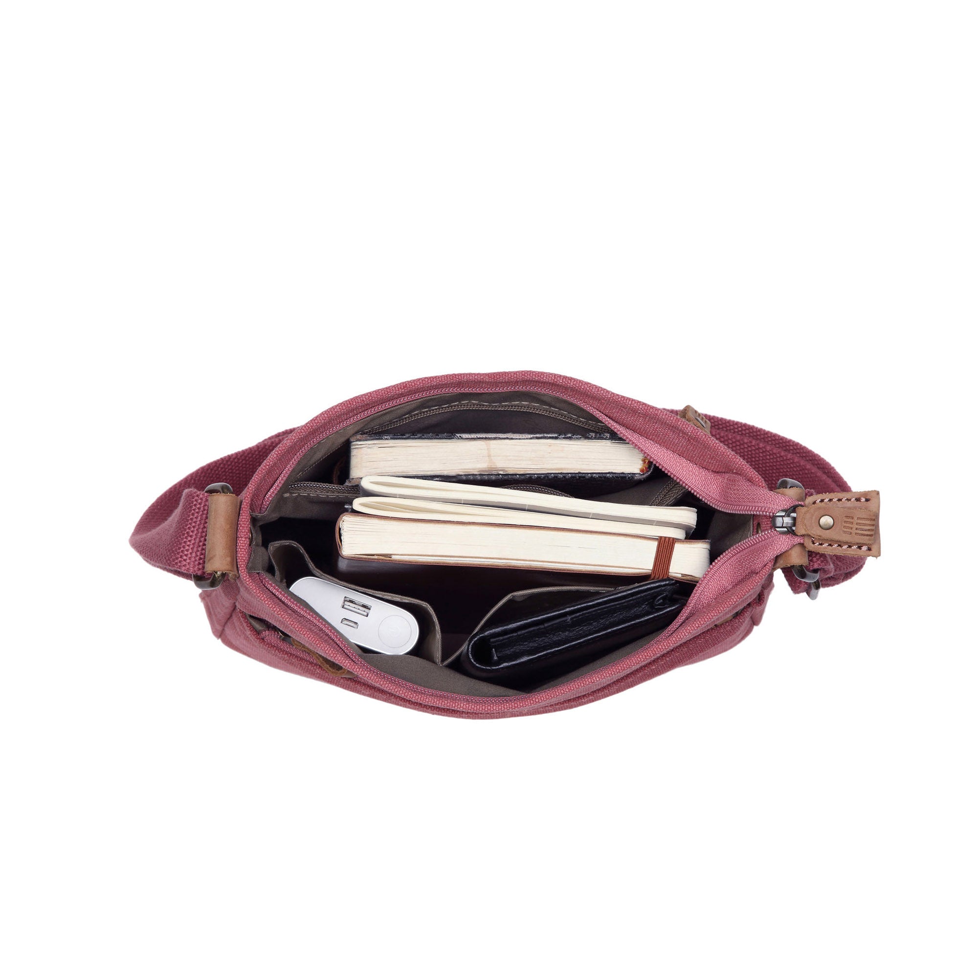 Classic 237 Small Zip Top Shoulder Bag - Pink