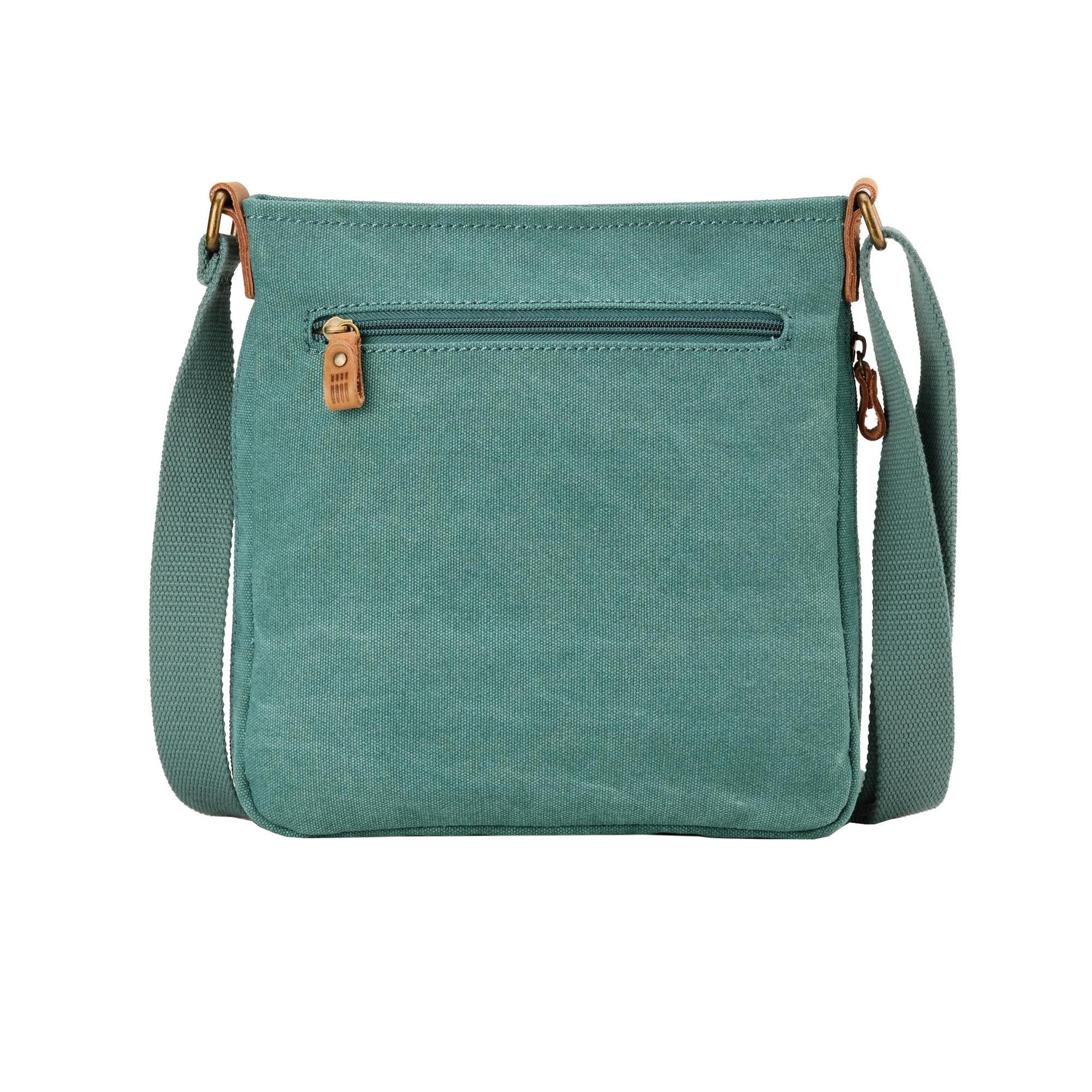 Classic 237 Small Zip Top Shoulder Bag - Turquoise