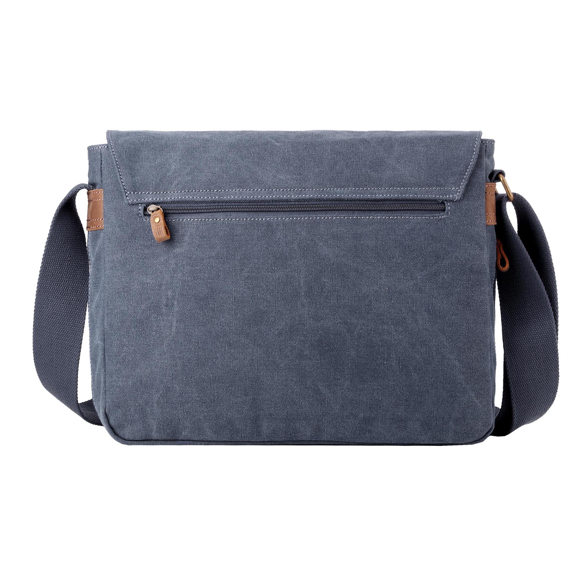 Classic 240 Flap Front Messenger Bag - Blue