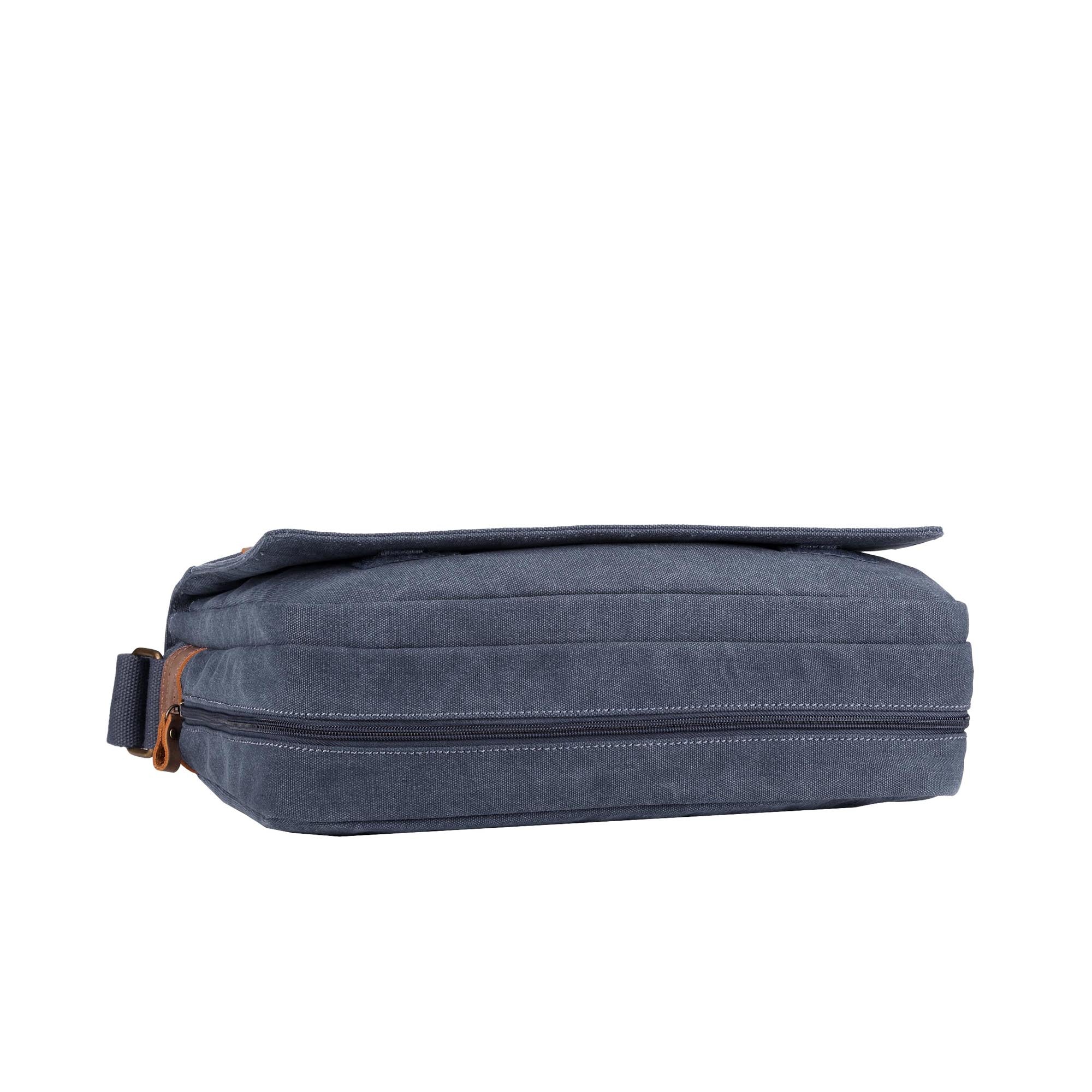 Classic 240 Flap Front Messenger Bag - Blue