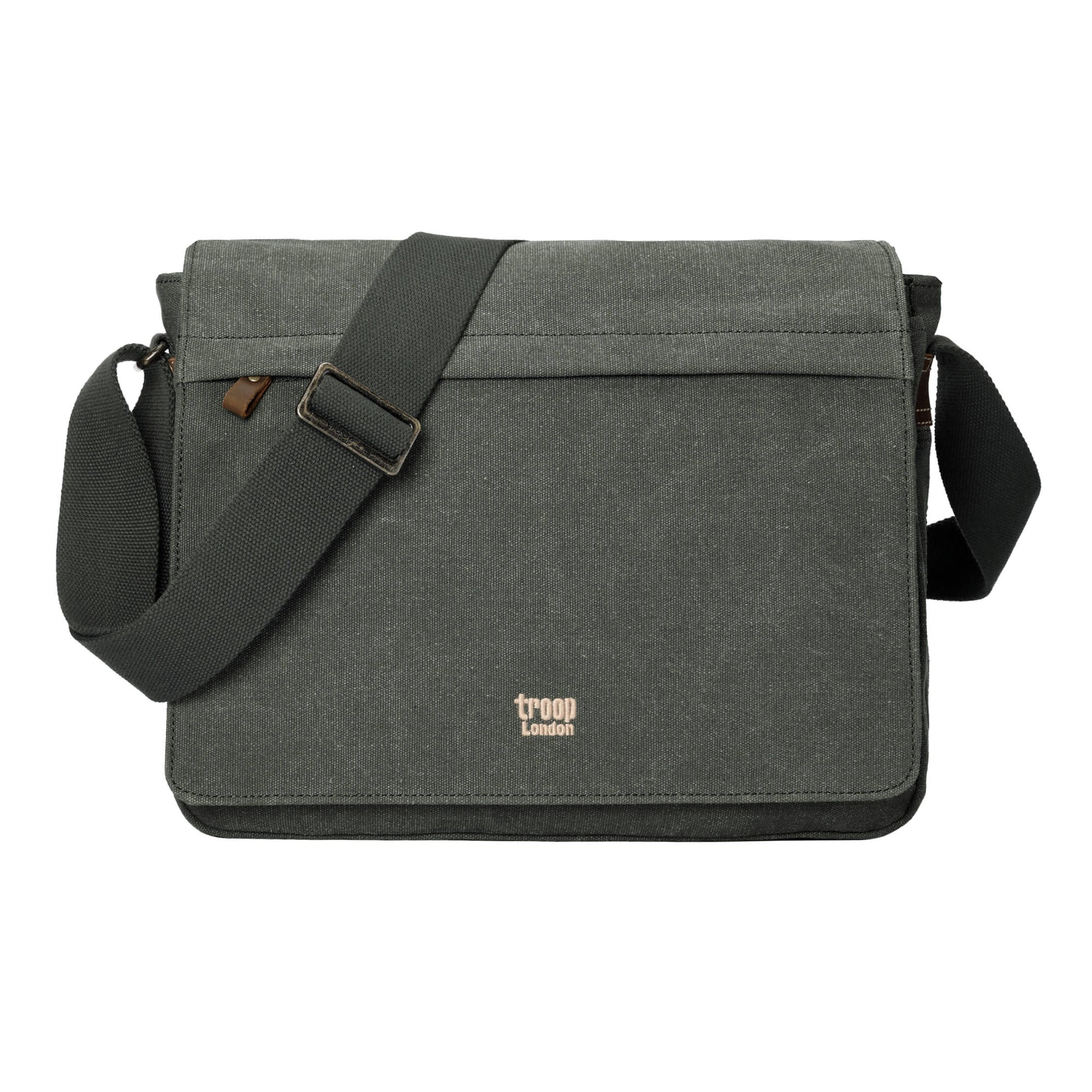 Classic 240 Flap Front Messenger Bag - Green