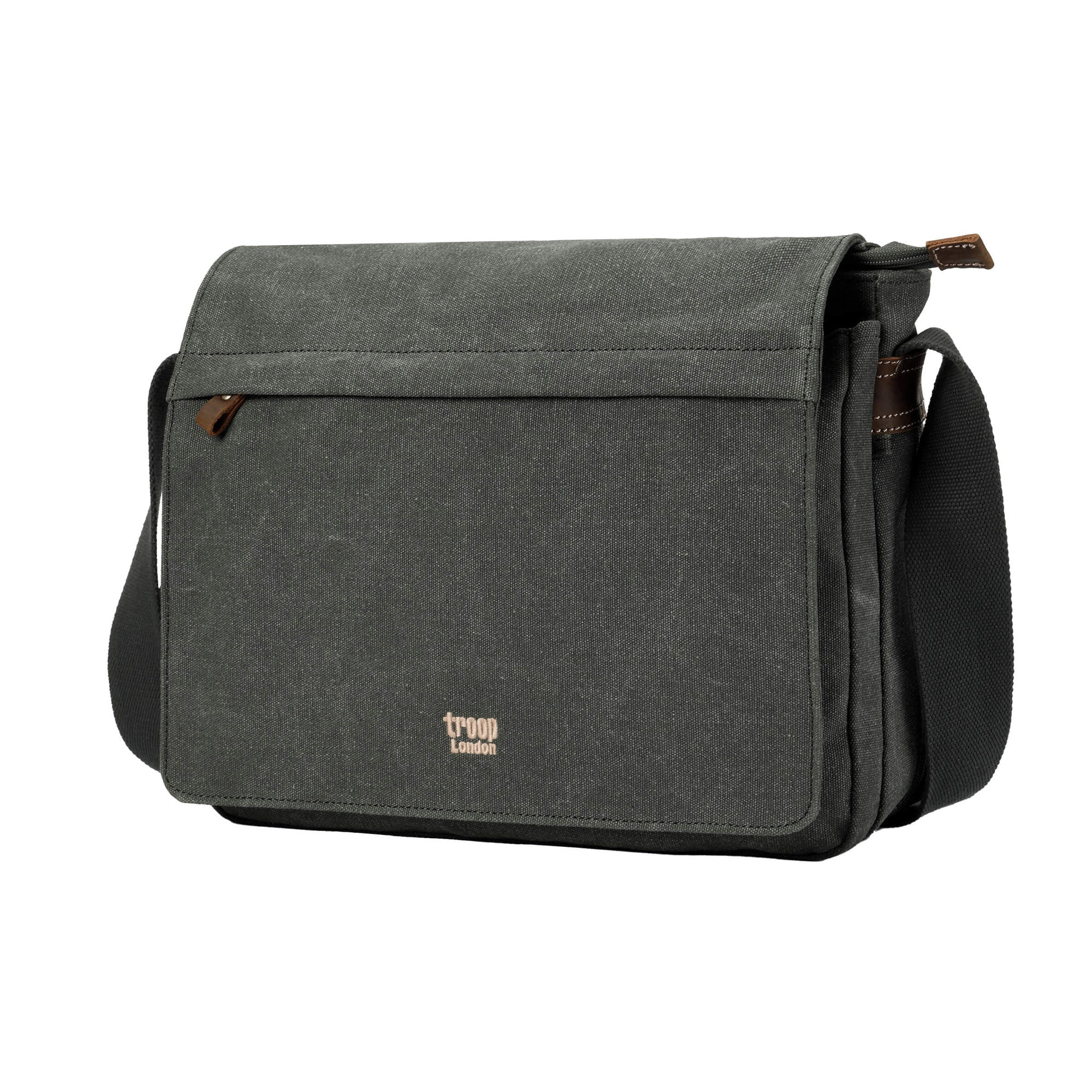 Classic 240 Flap Front Messenger Bag - Green