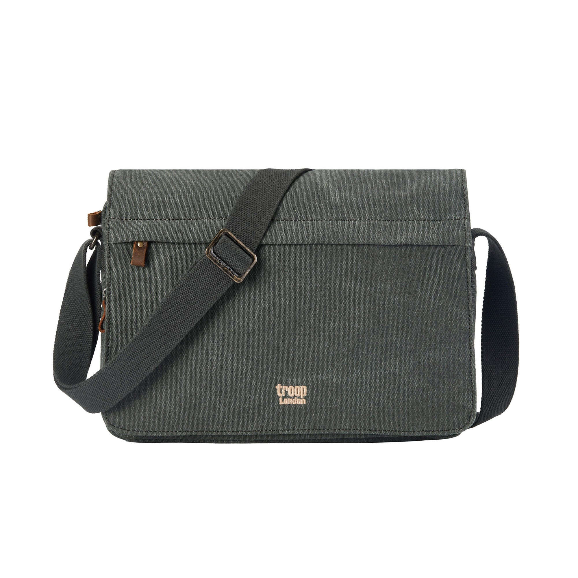 Classic 241 Small Flap Front Messenger Bag - Green