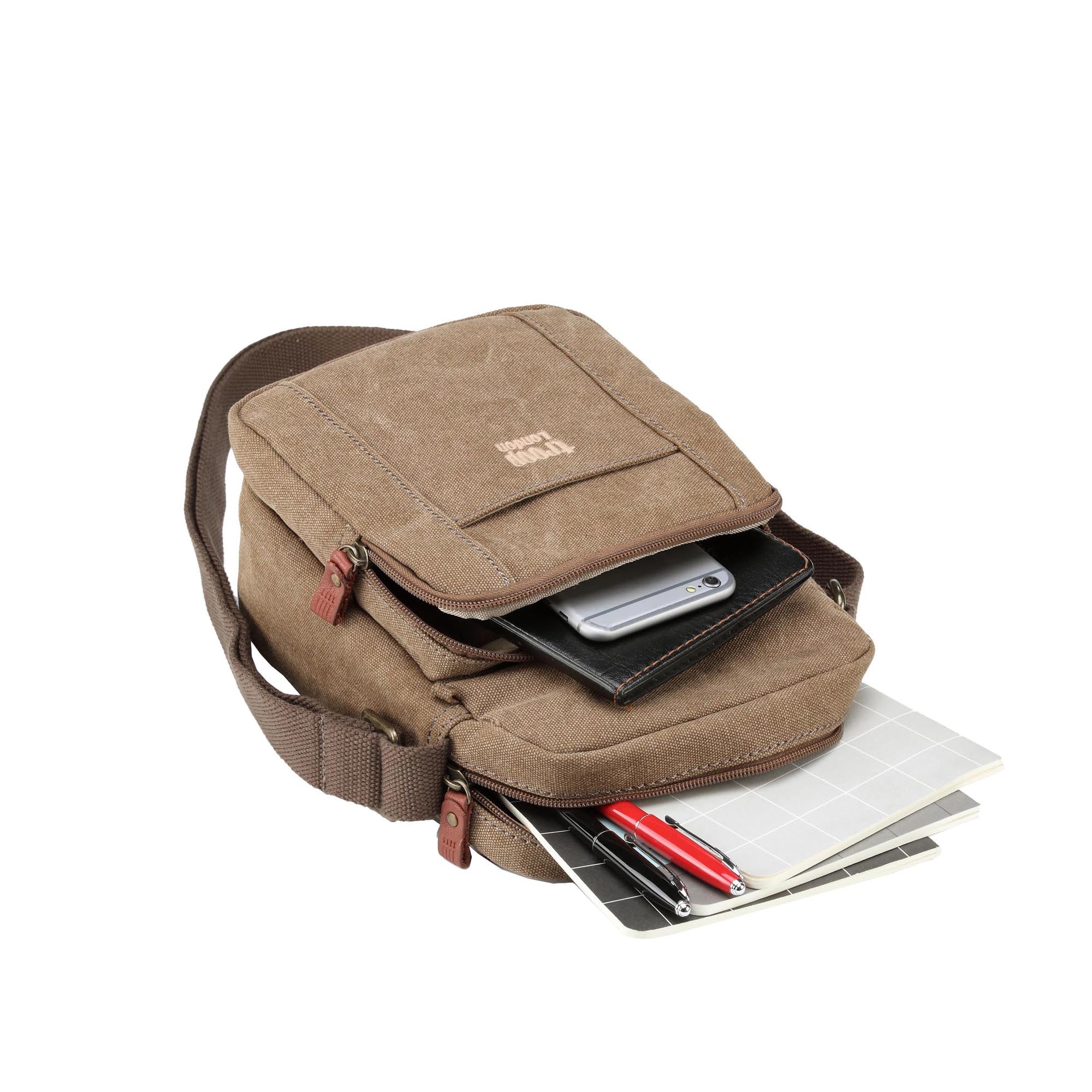 Classic 370 Small Zip Top Body Bag - Brown