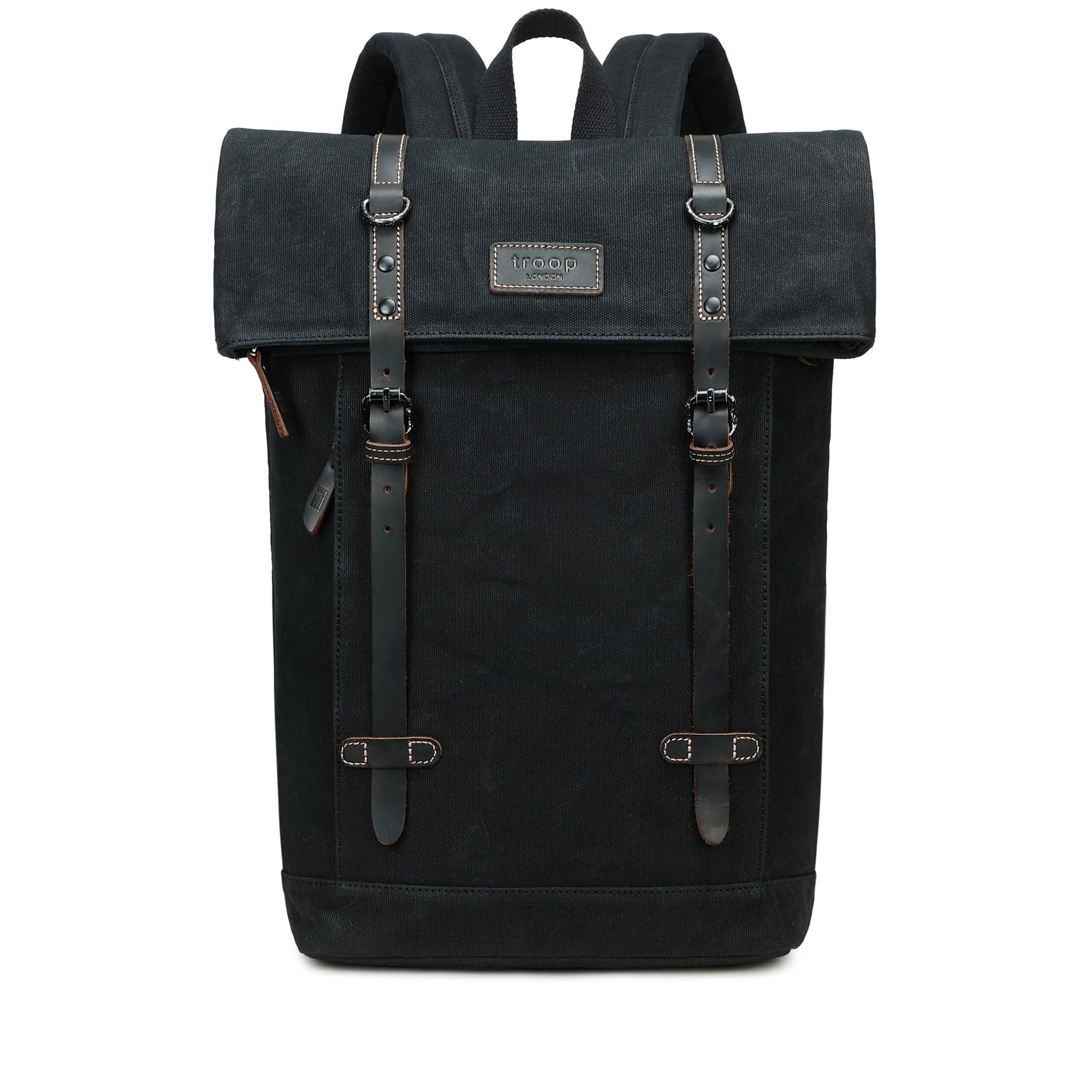 Edison 425 Waxed Canvas Backpack - Black