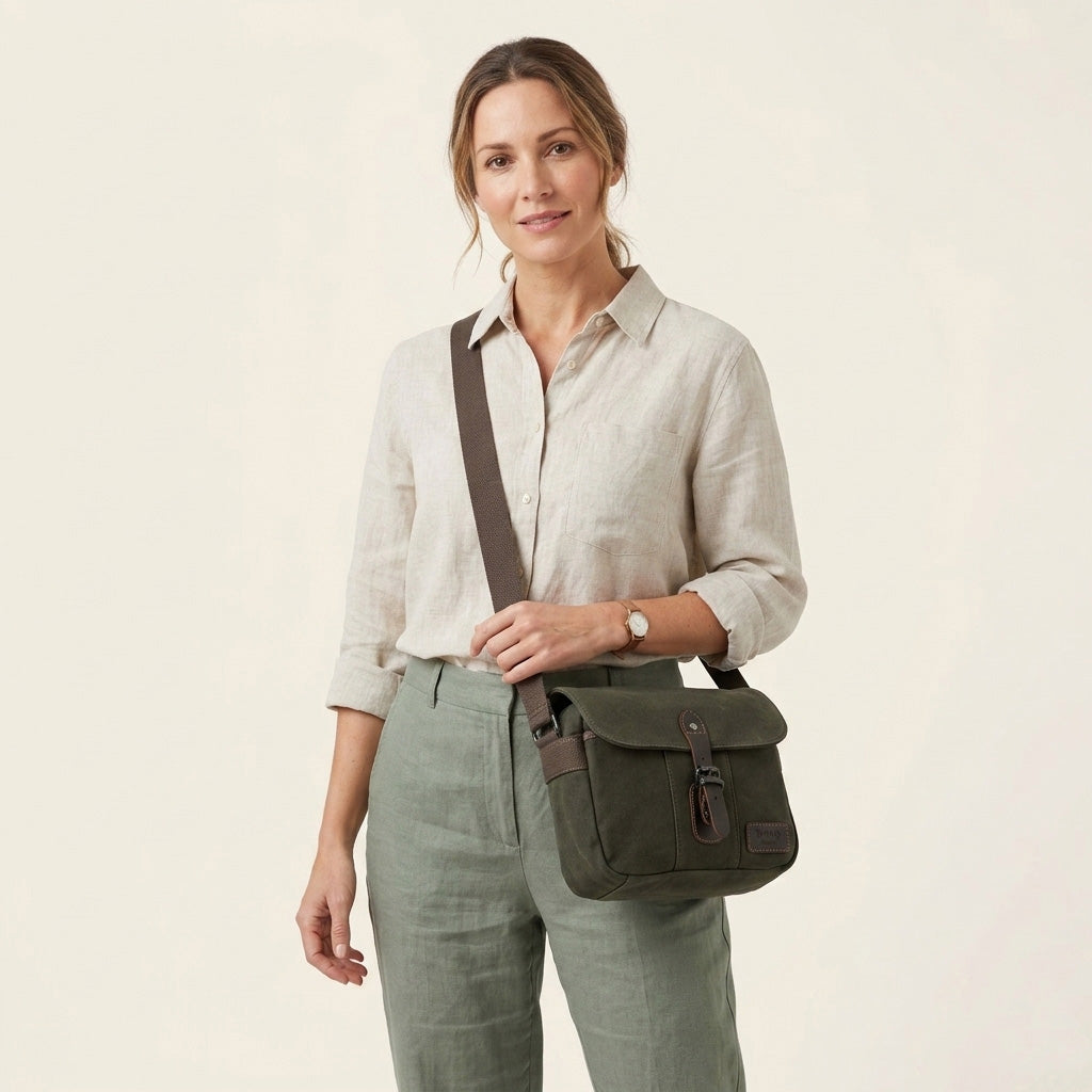 Nomad 440 Small Cross Body Bag - Dark Brown