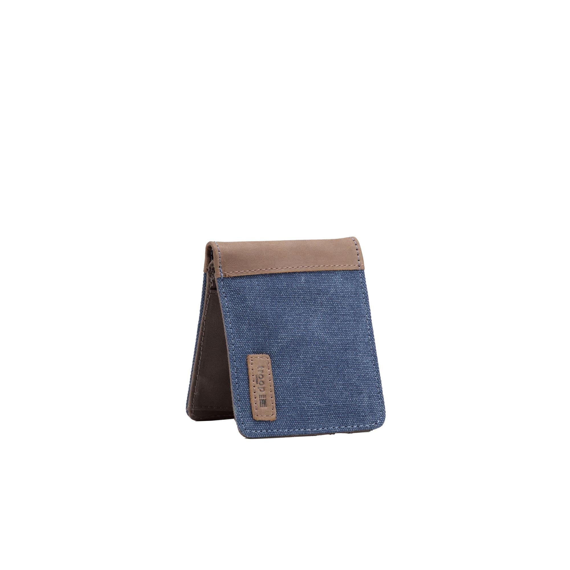 Idaho 500 Canvas Wallet – Blue