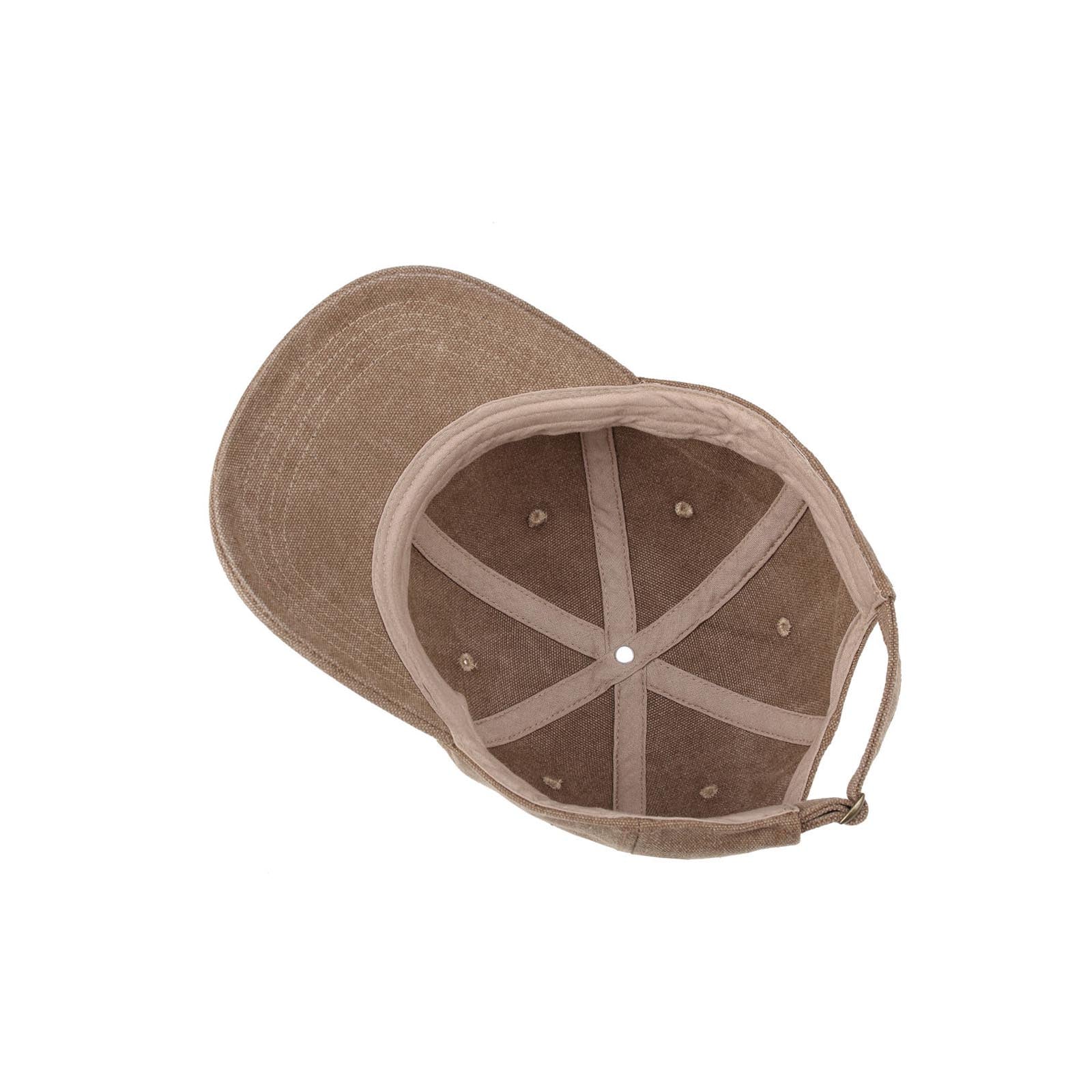 Arizona 504 Peaked Cap - Brown