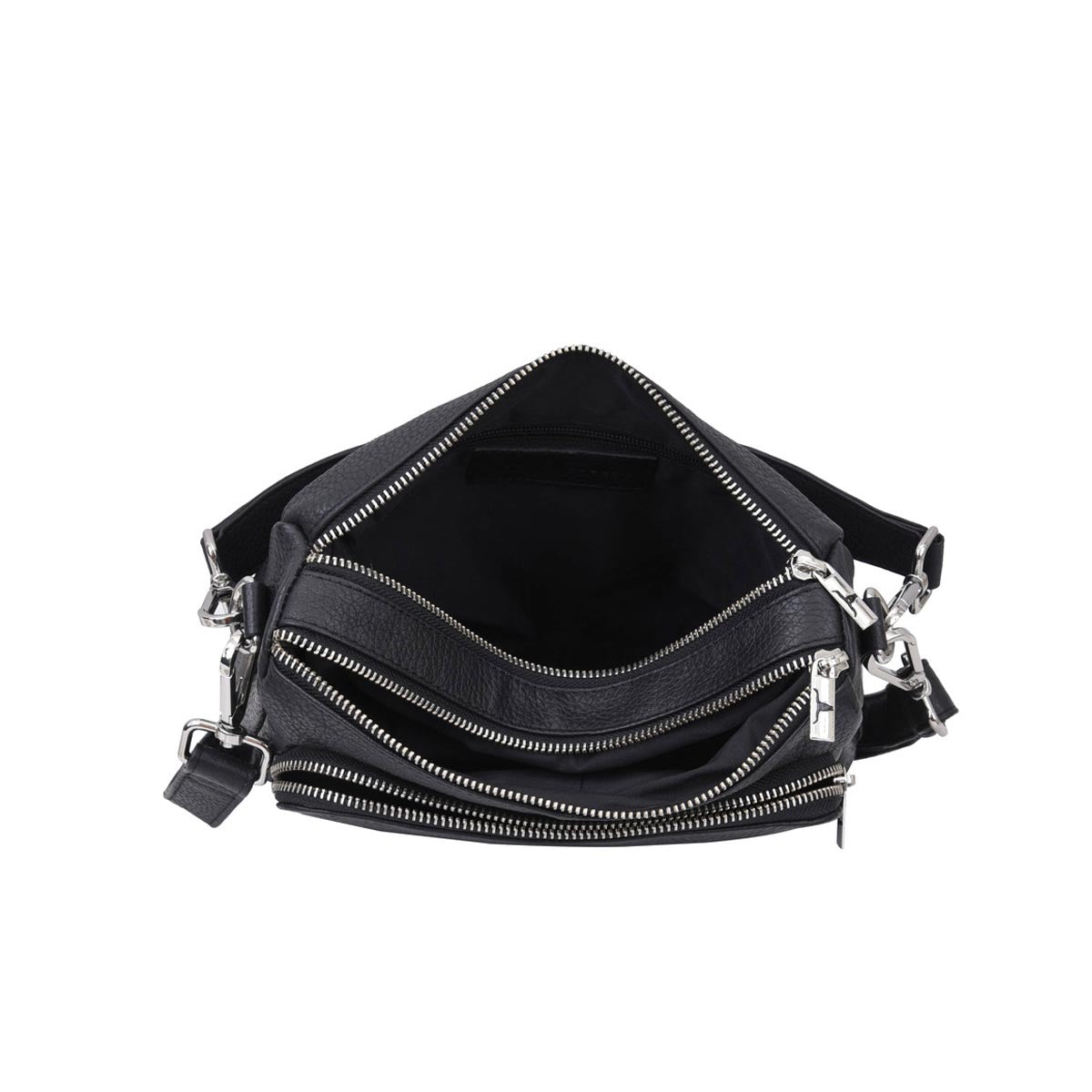Hannah Leather Sling Bag - Rambler Black