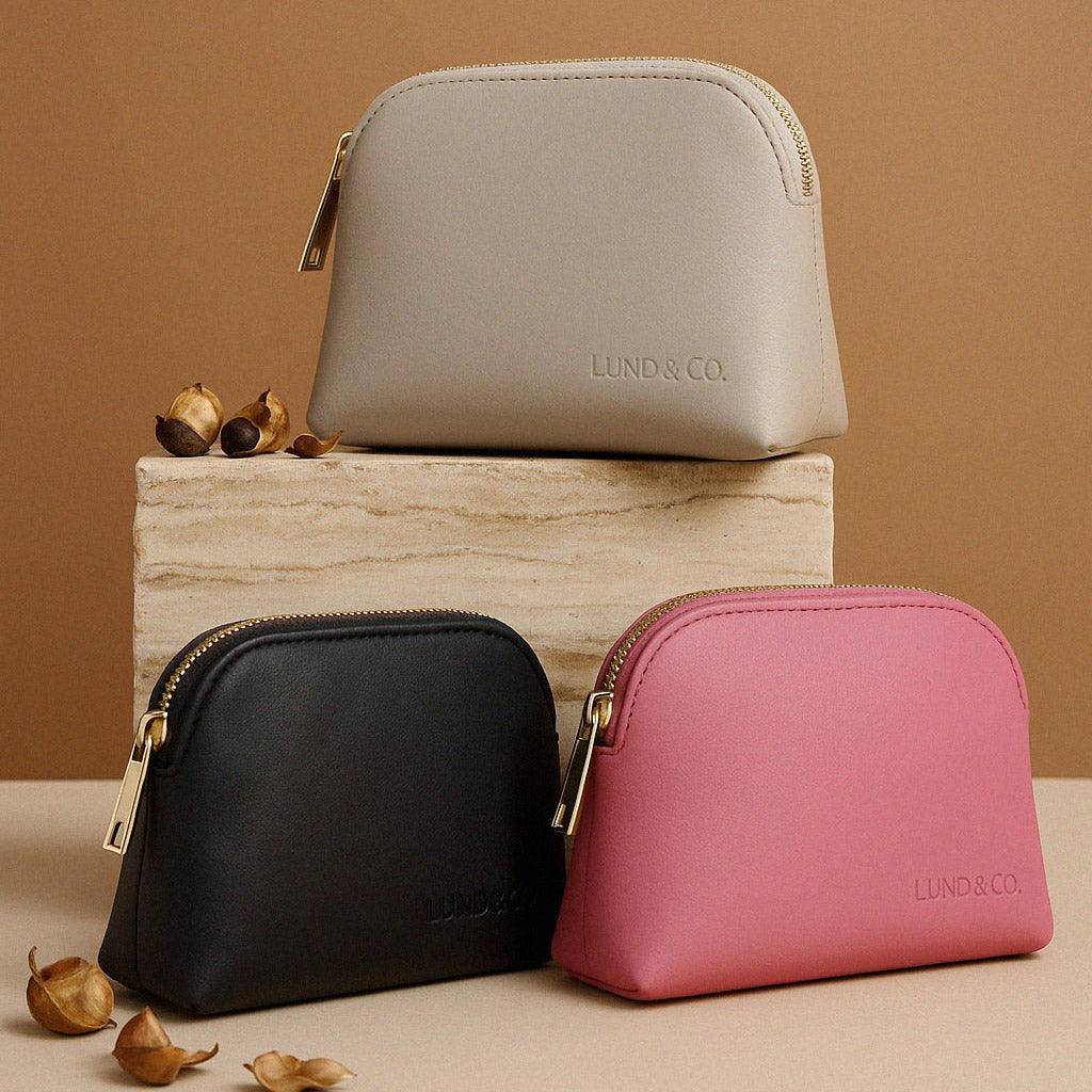 Lilla-S Dome Purse Small - Pink-Rose