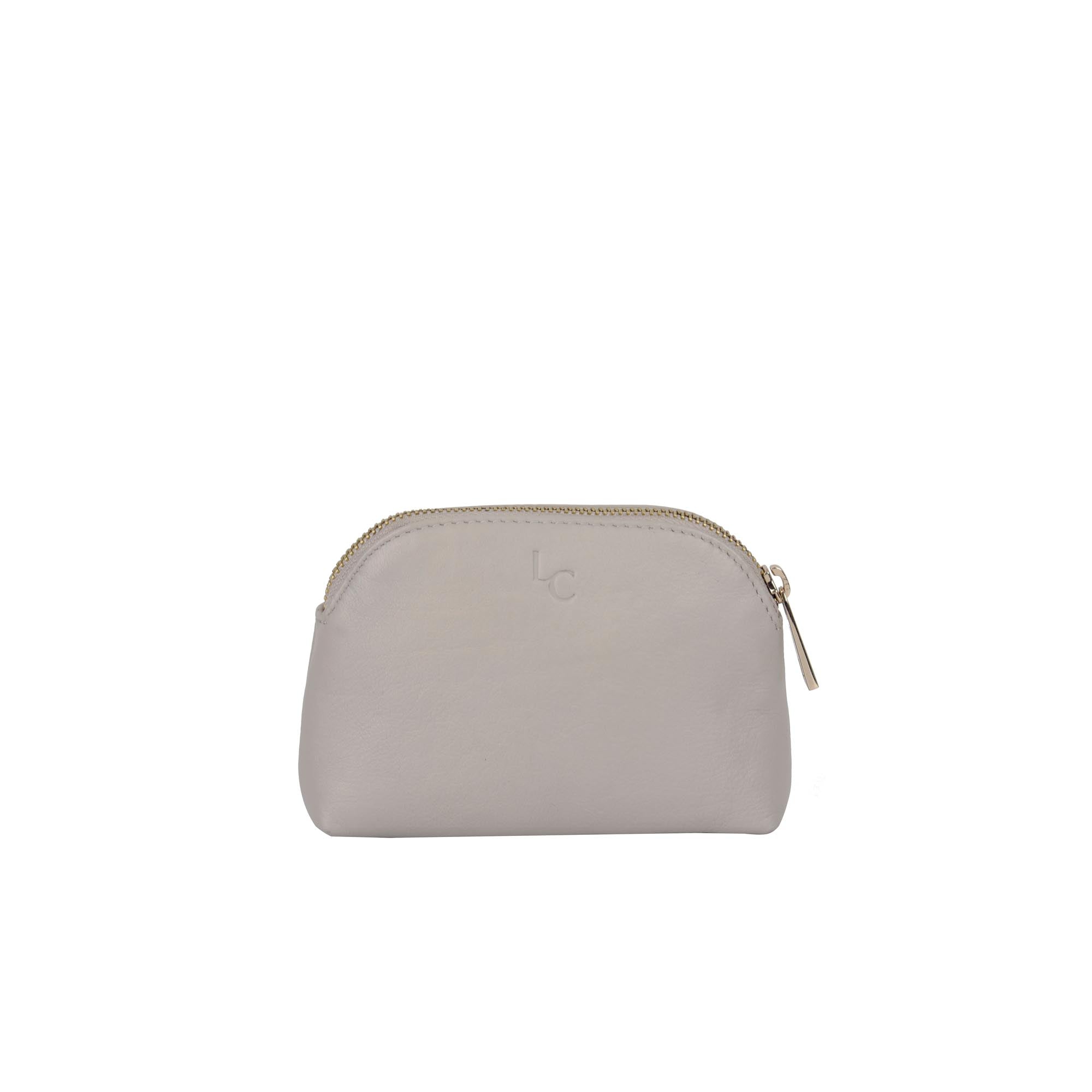Lilla-L Dome Purse Large - Stone-Beige