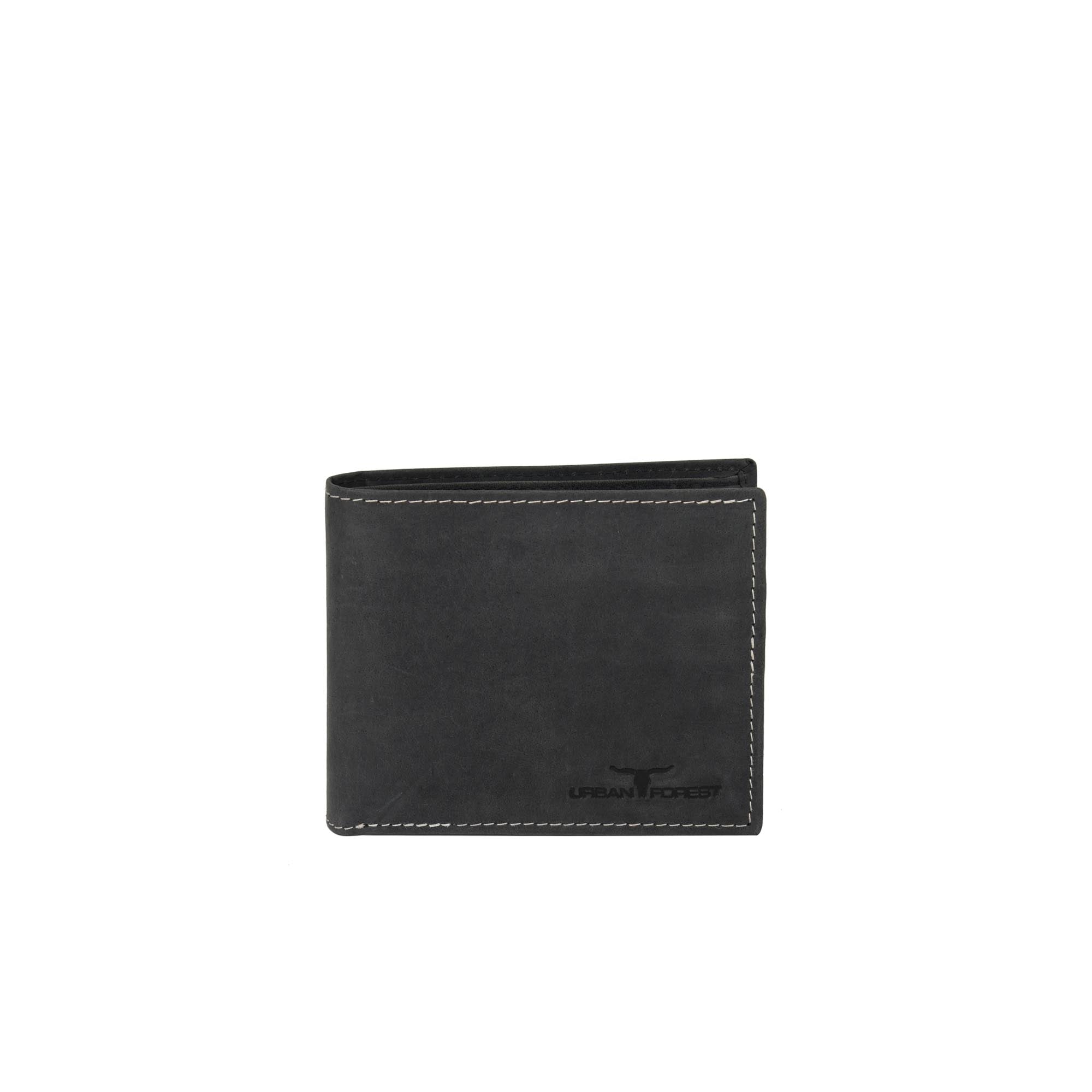 Logan Leather Wallet - Black