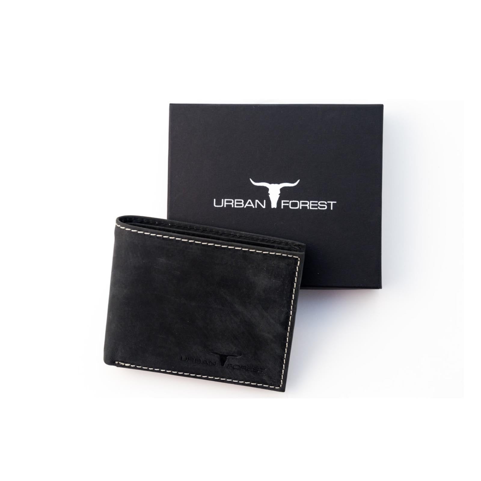 Logan Leather Wallet - Black
