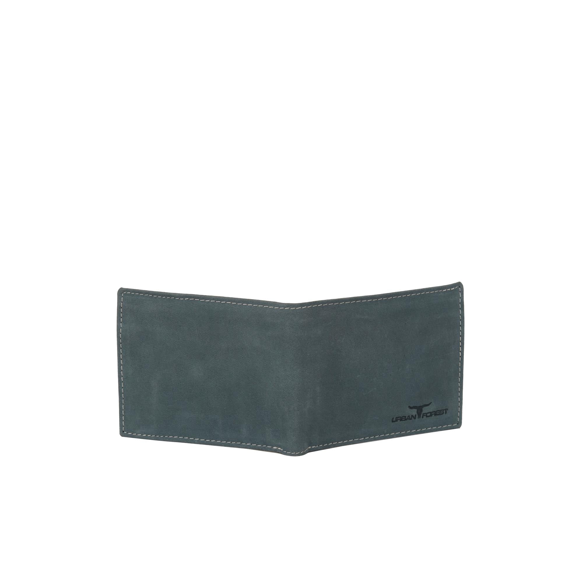 Logan Leather Wallet - Blue
