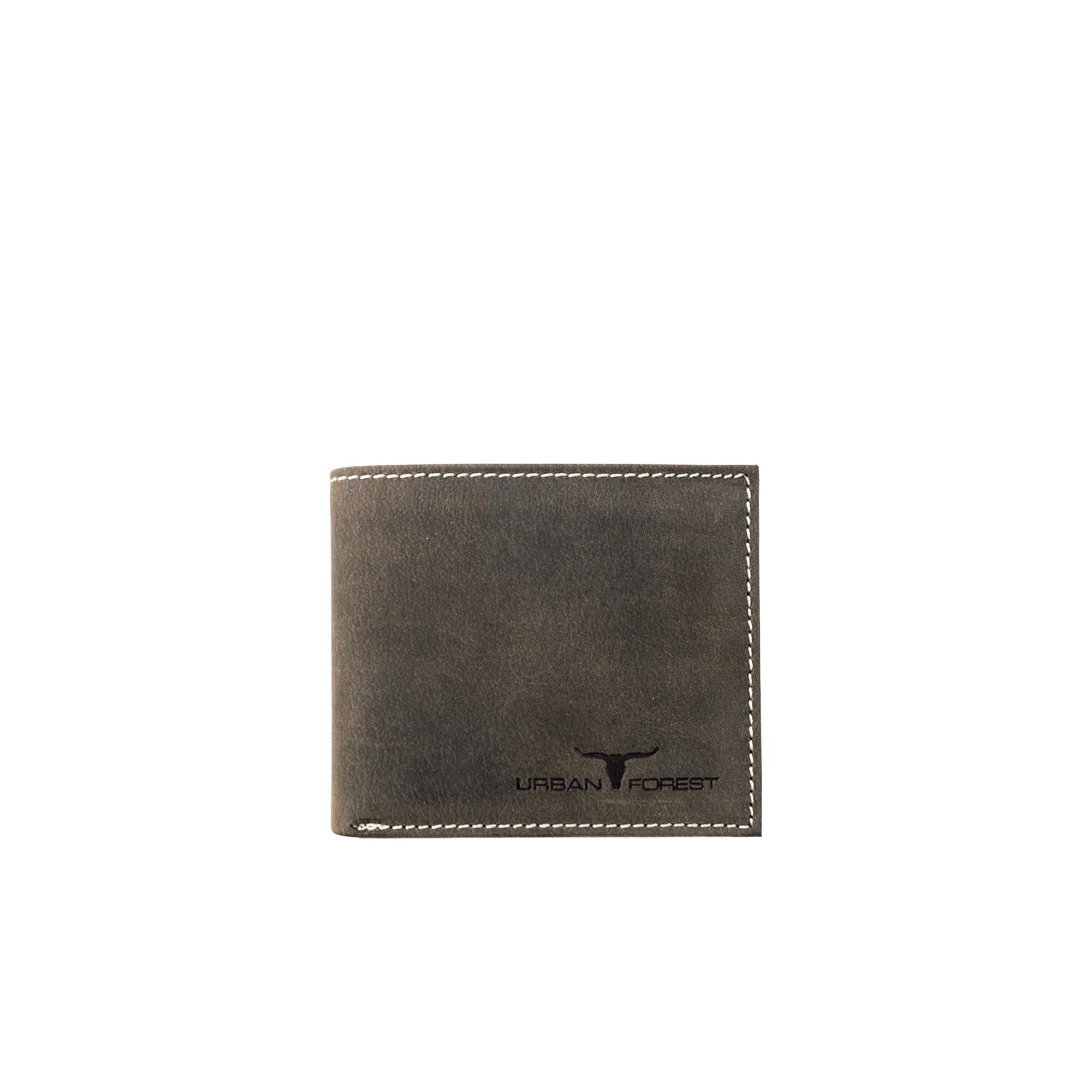 Logan Leather Wallet - Taupe