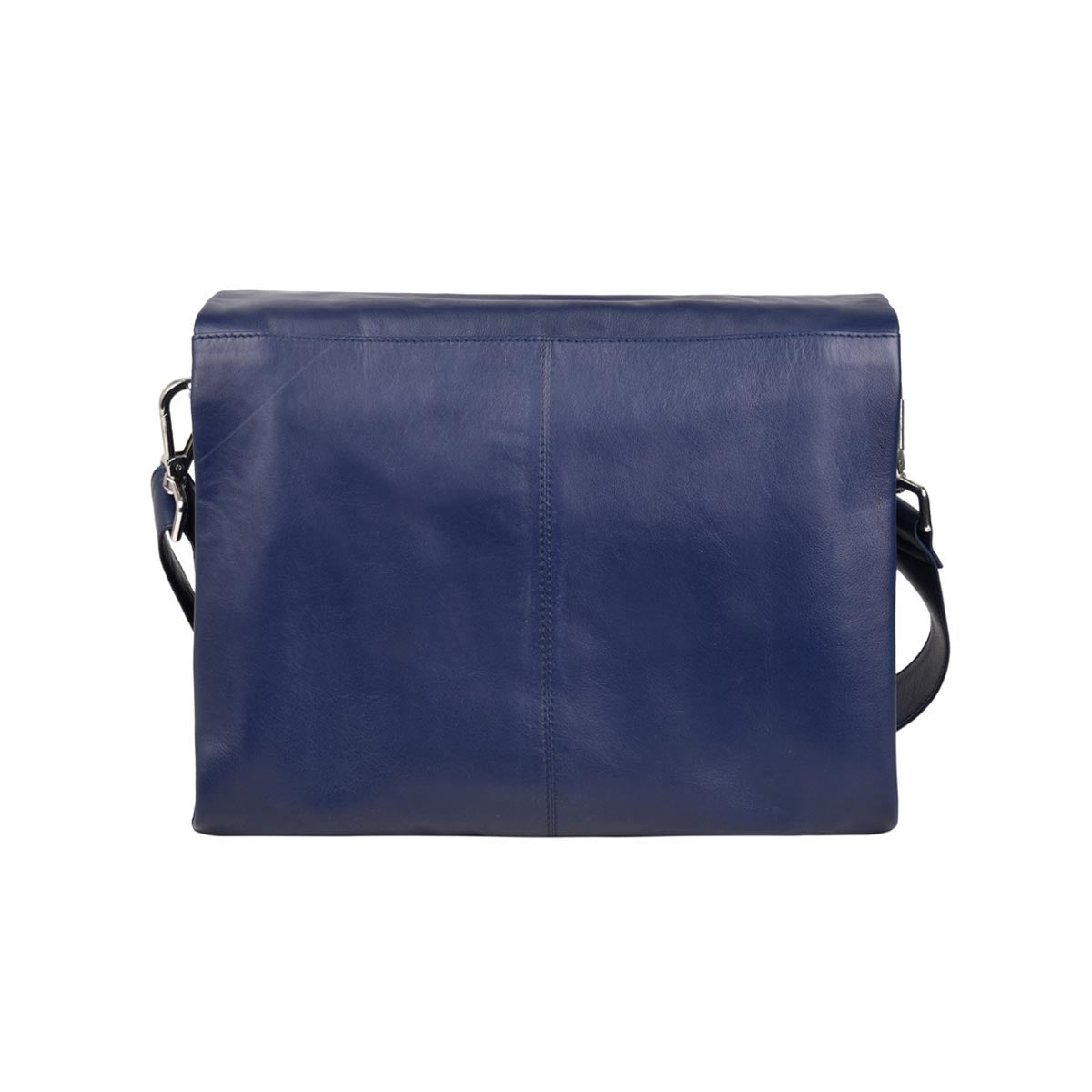 Monroe Soft Leather Hand Bag w/flap - Florence Sapphire