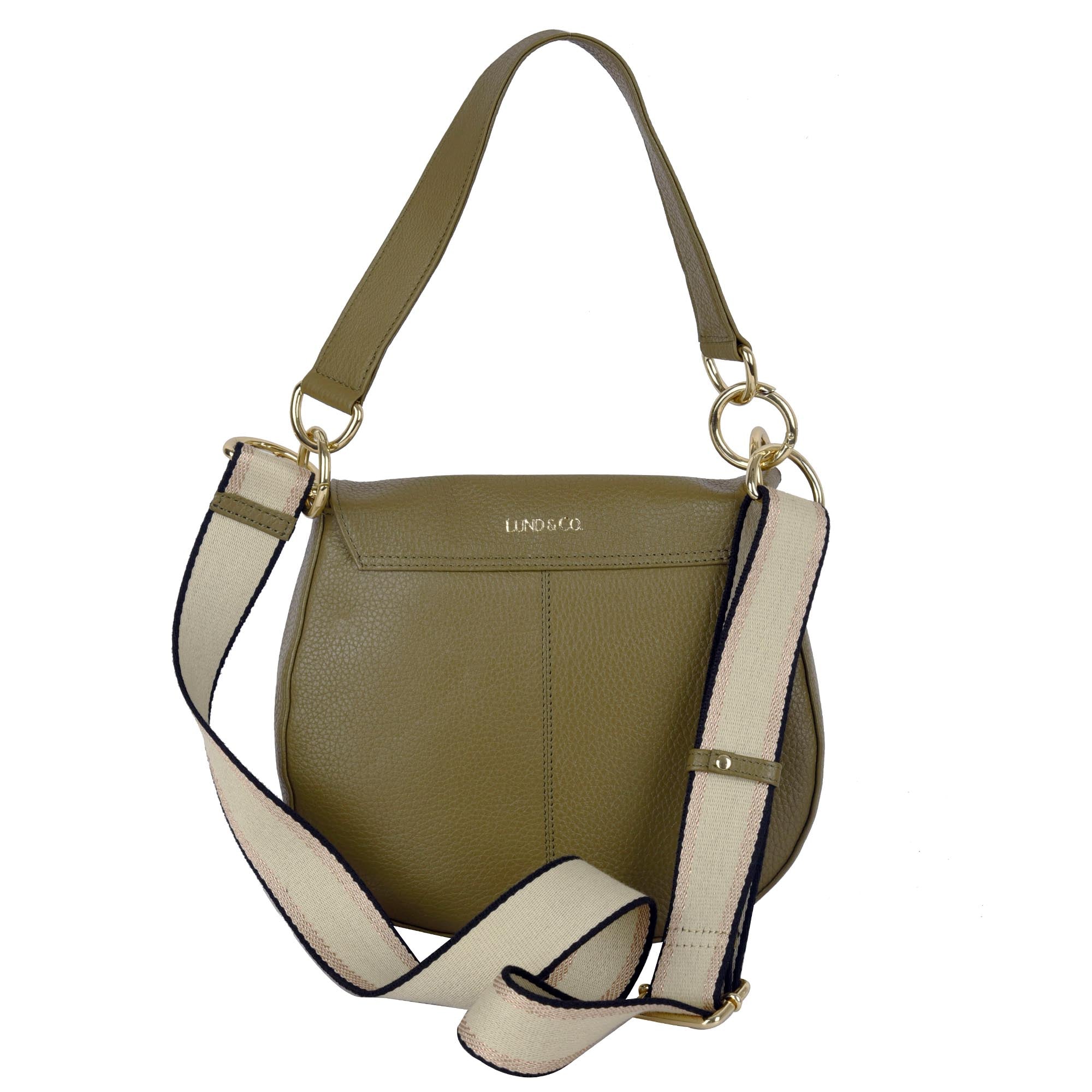 Nalle Crossbody Shoulder Bag - Olive Green