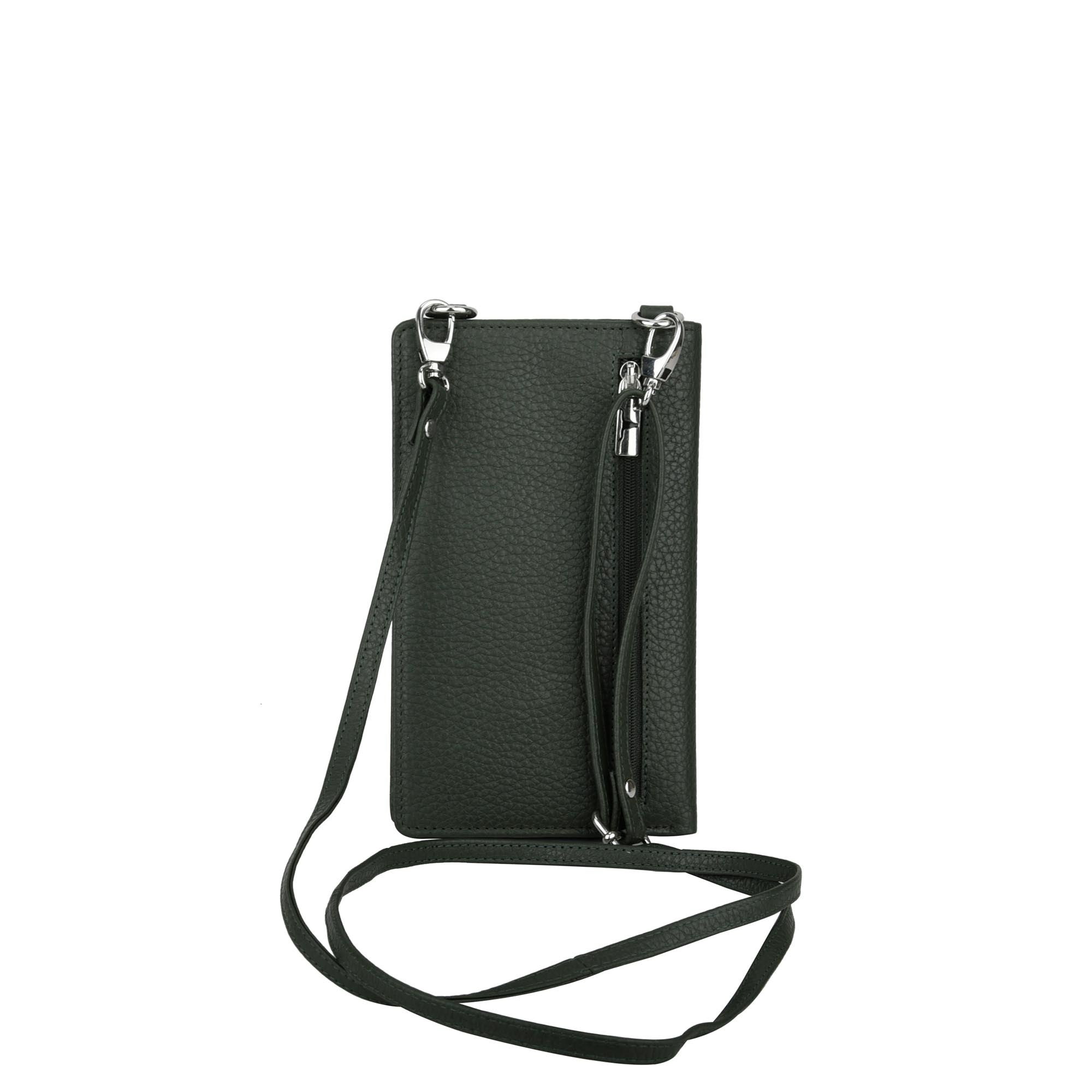 Phoebe Phone Wallet - Forest Green