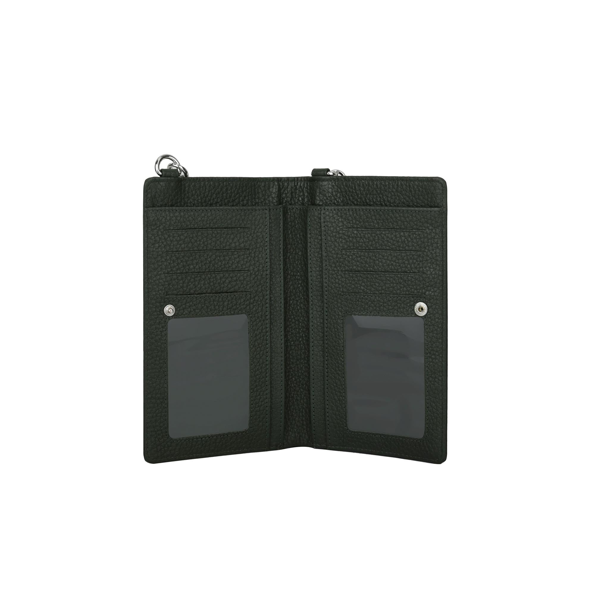 Phoebe Phone Wallet - Forest Green
