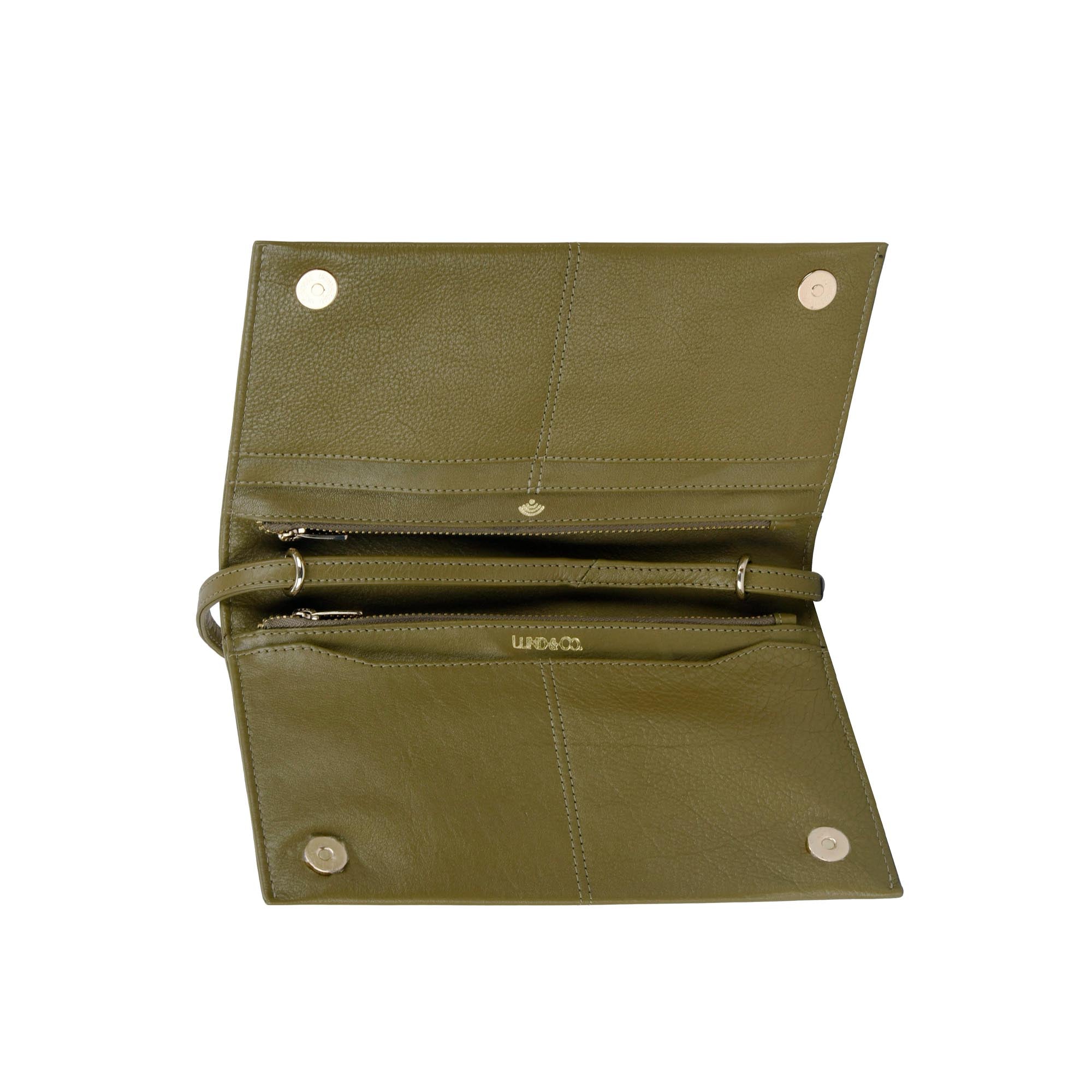 Sommarlov Crossbody Clutch - Olive Green
