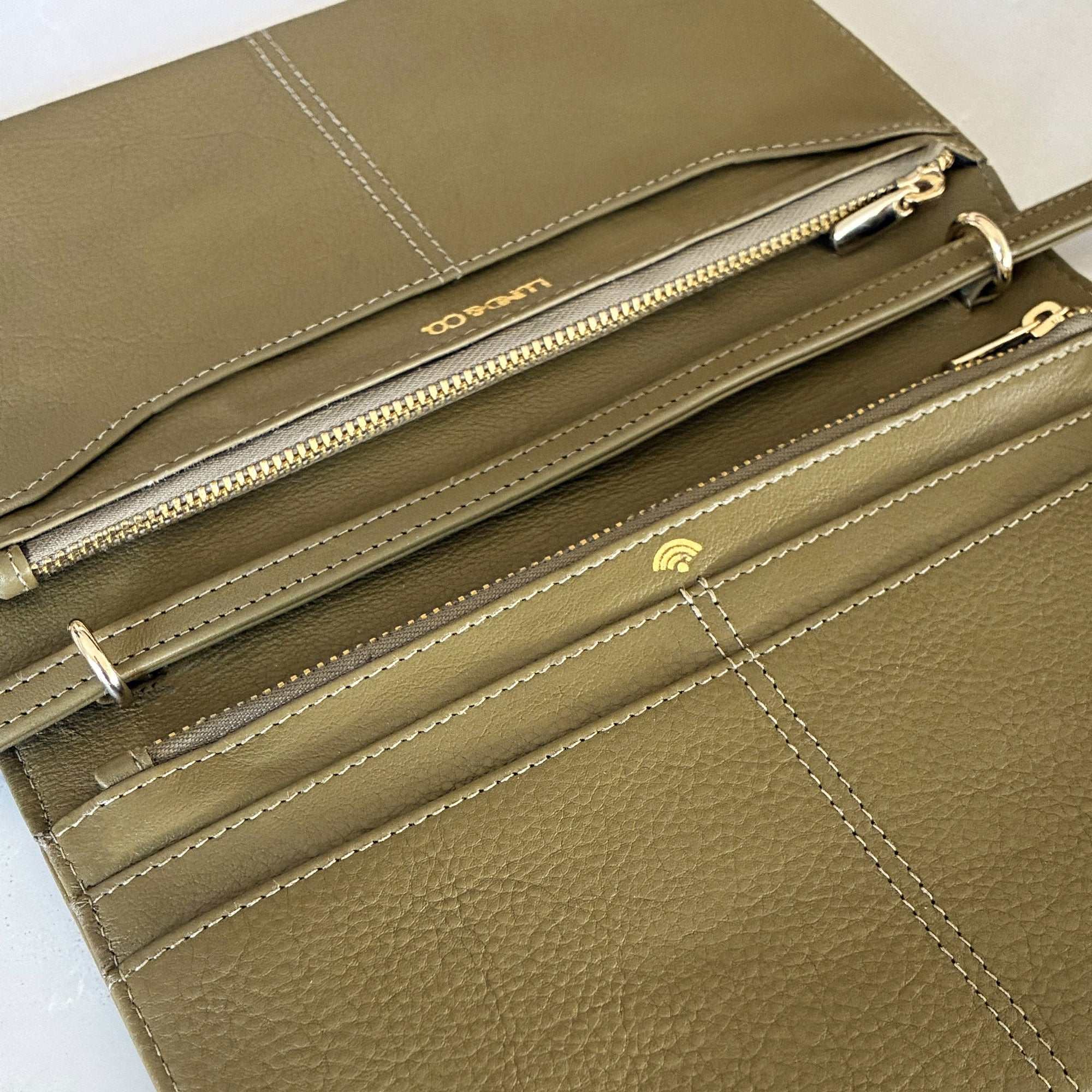 Sommarlov Crossbody Clutch - Olive Green
