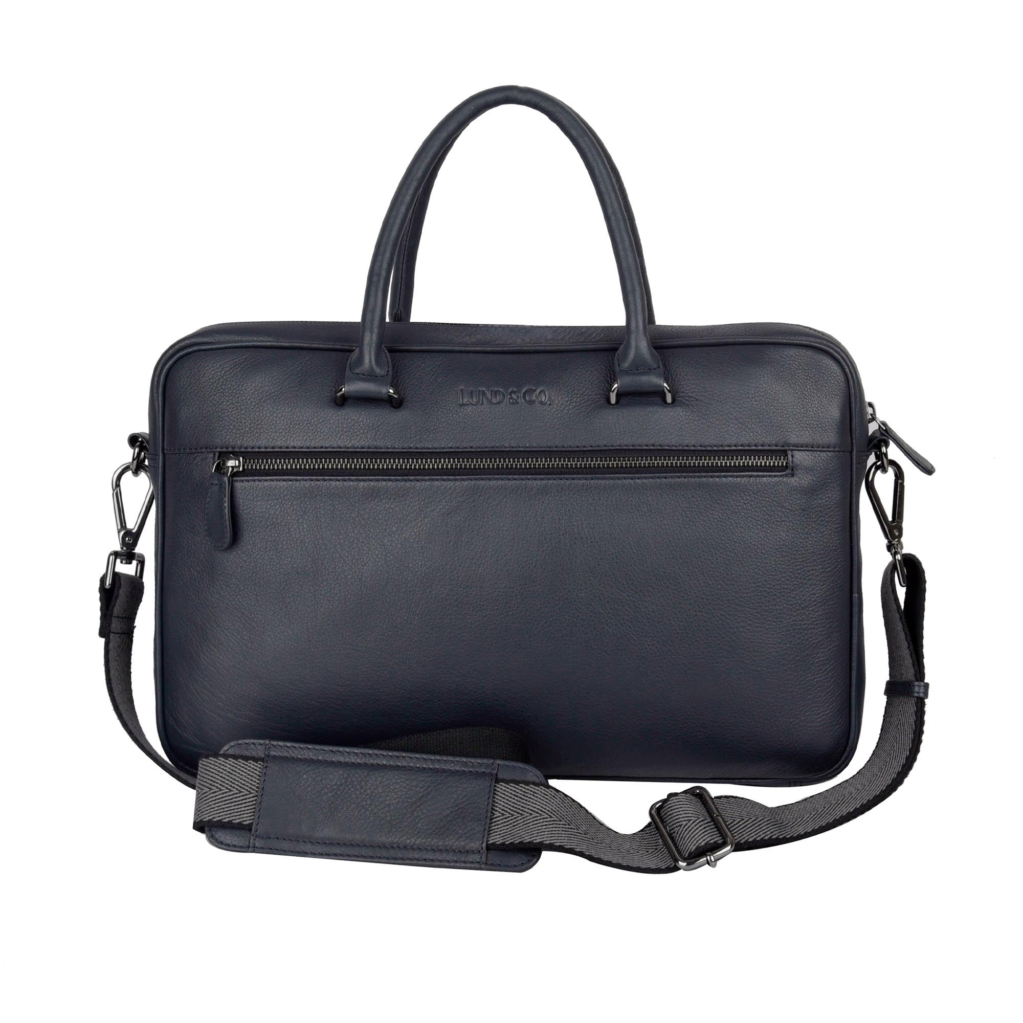 Spar Document Bag - Navy/Black