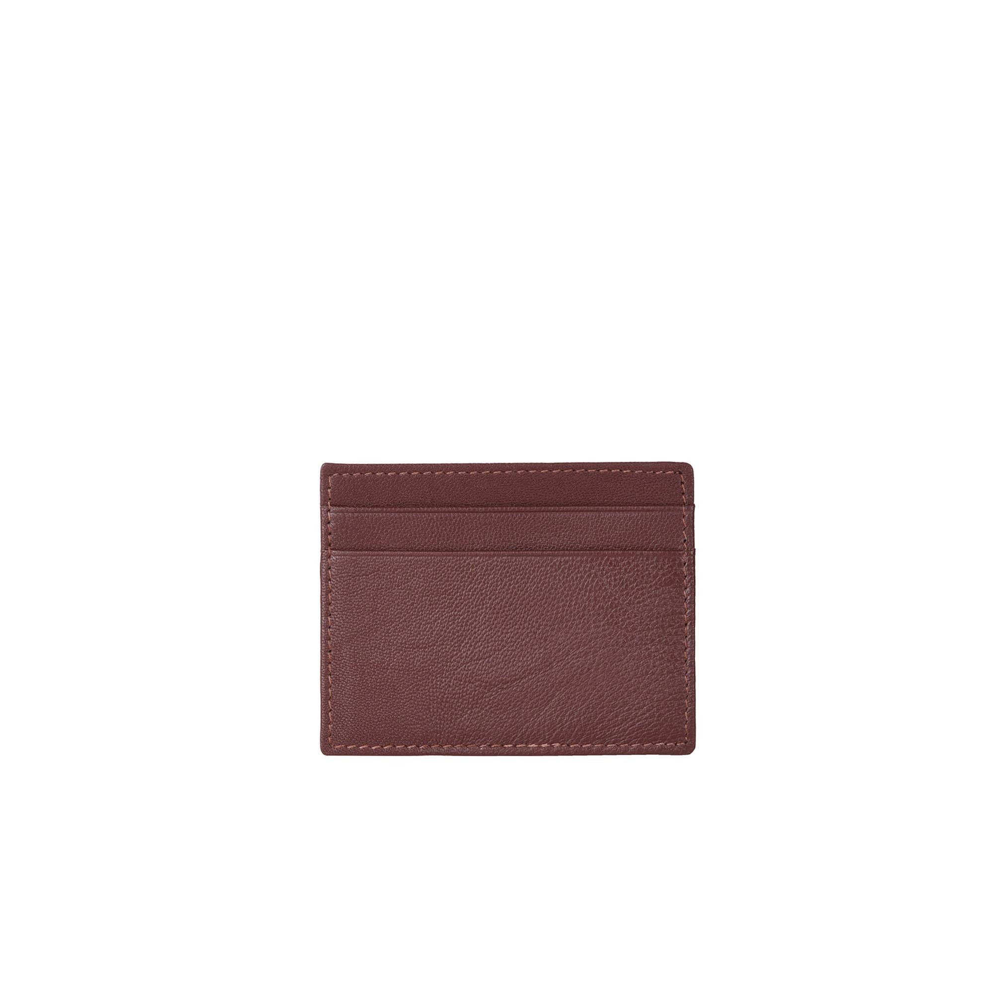 Sidka Leather Wallet w/Card Holder - Serena Brown