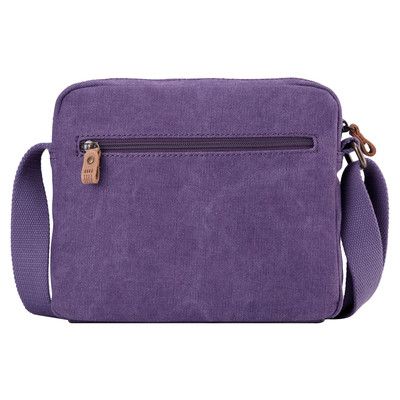 Classic Zip Top Small Satchel - Purple